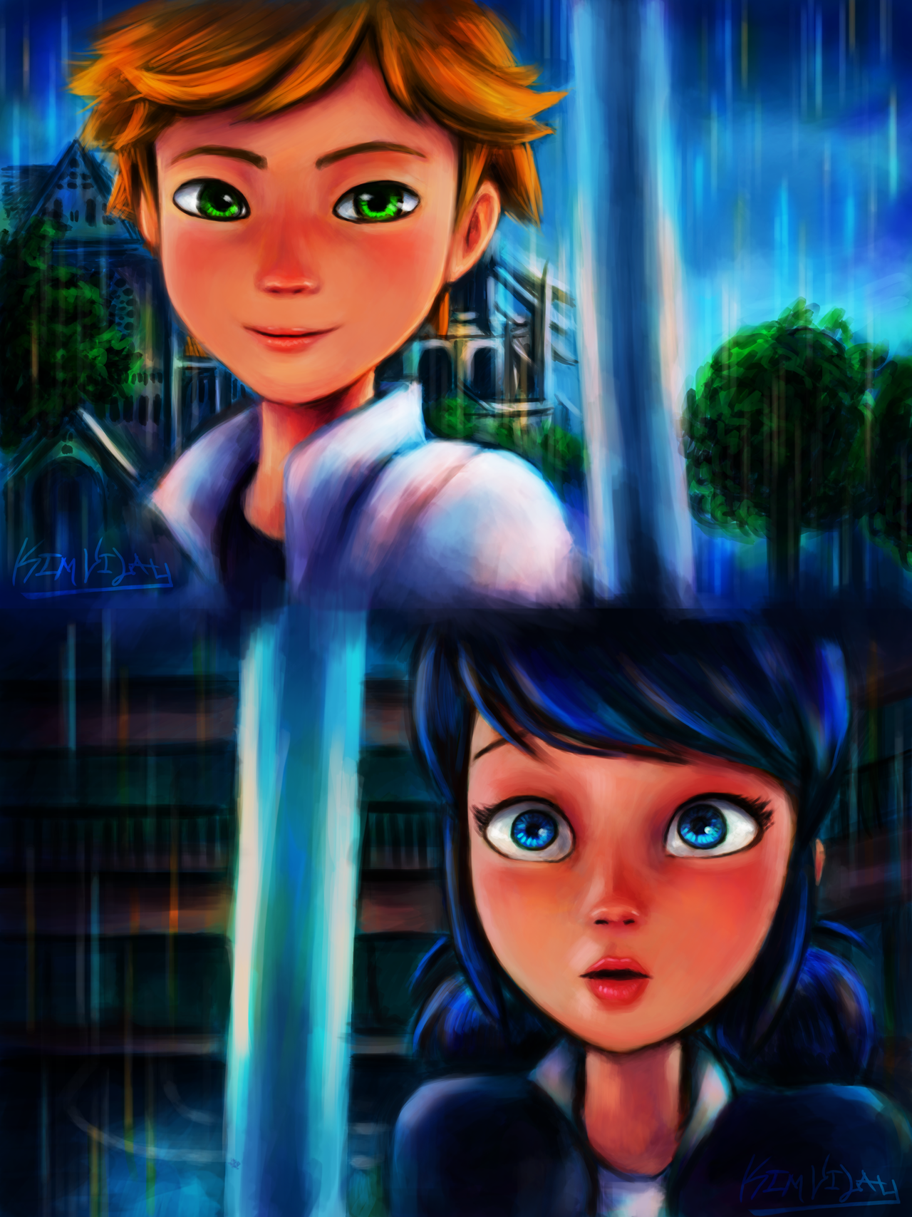 Adrien And Marinette Wallpapers - Wallpaper Cave