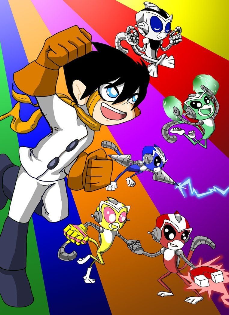 Super Robot Monkey Team Hyper Force Go. Super robot, Go wallpaper, Cartoon