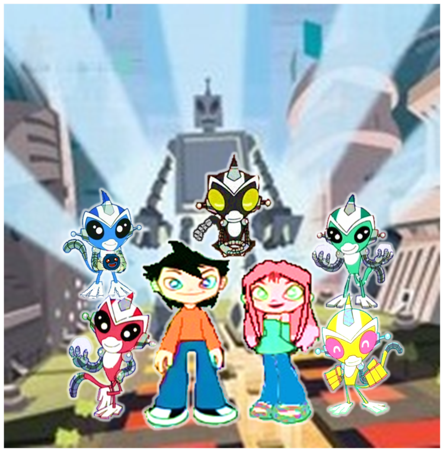 s r m t h f g and his friends wallpaper robot monkey team hyper force go! Photo