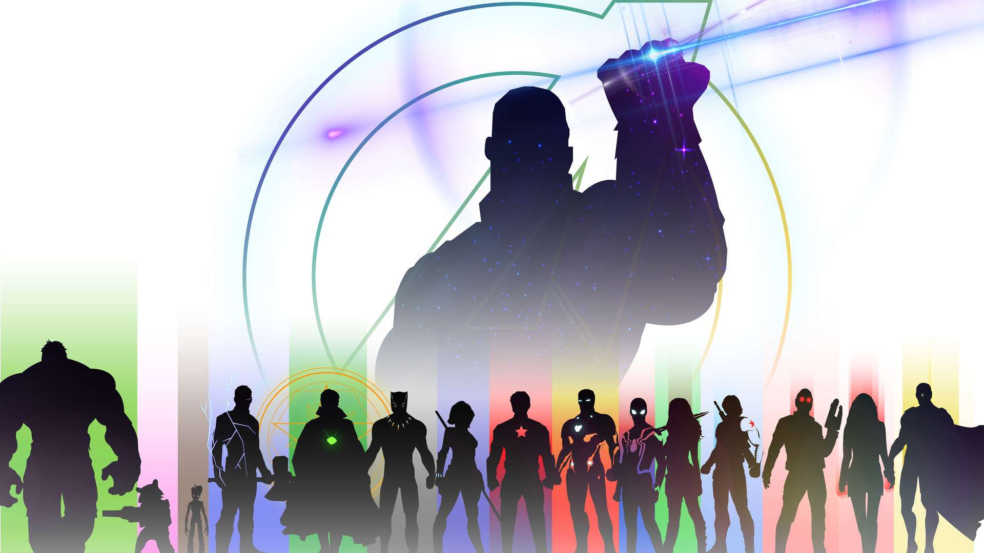 Avengers Minimalist Wallpaper HD