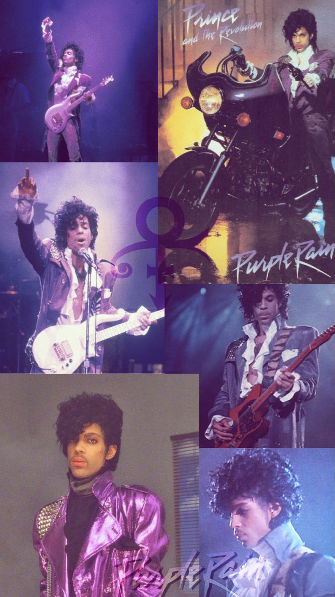 prince ⚛️. Prince purple rain, Purple aesthetic, Music background
