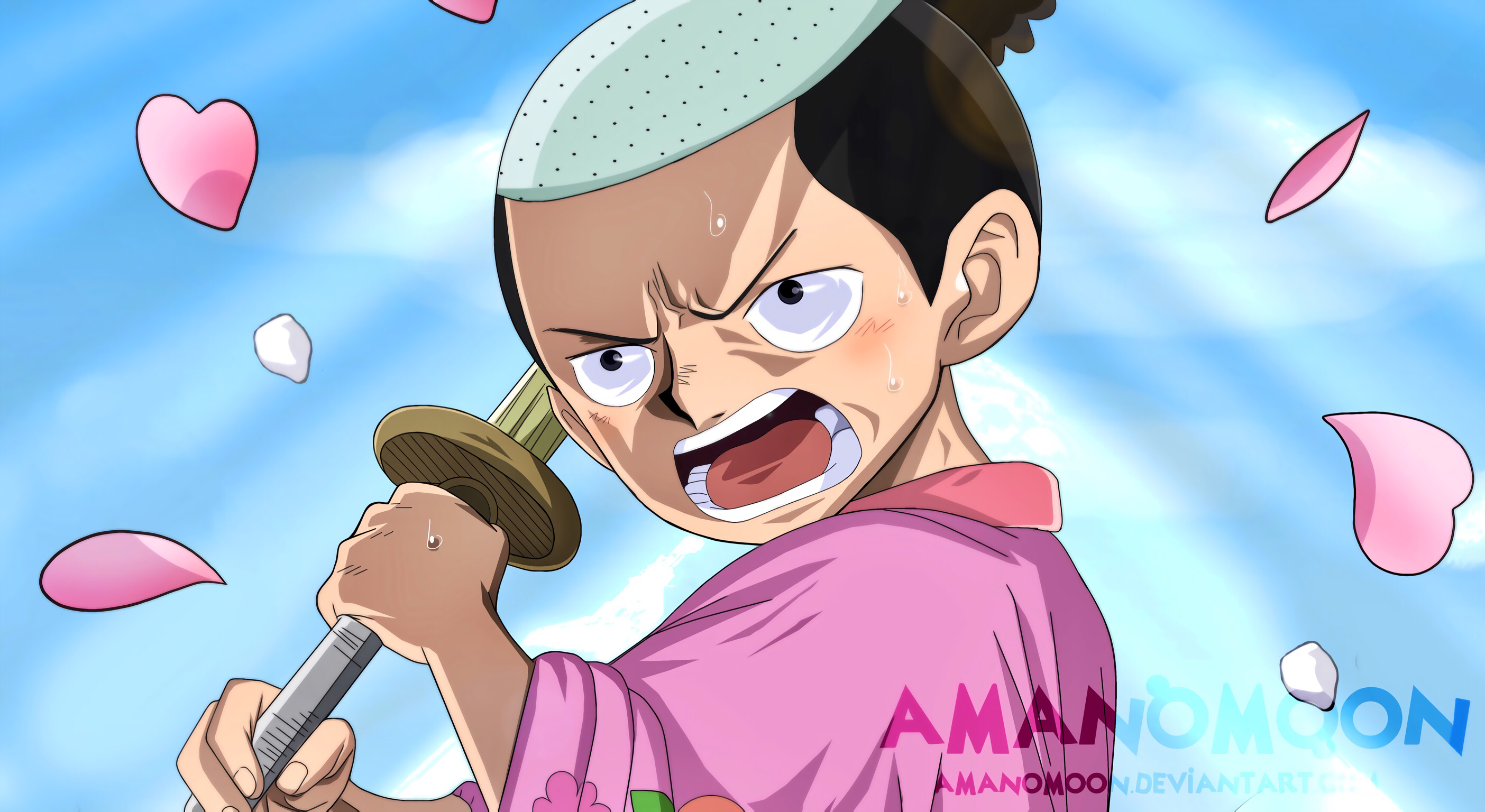 Momonosuke (One Piece) HD wallpaper, Background