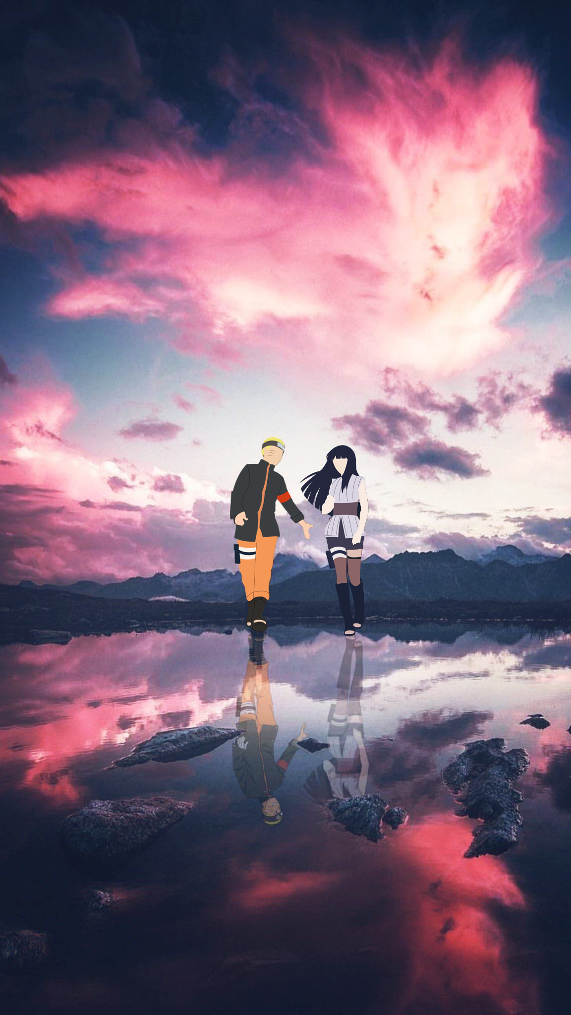 Naruto and Hinata phone wallpaper 4K of Wallpaper for Andriod