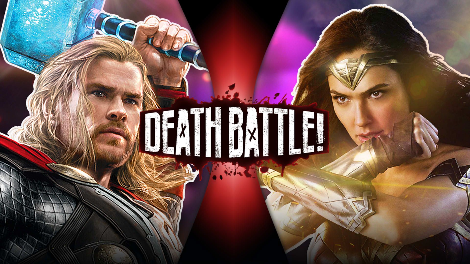Thor VS Wonder Woman (Marvel VS DC Comics)