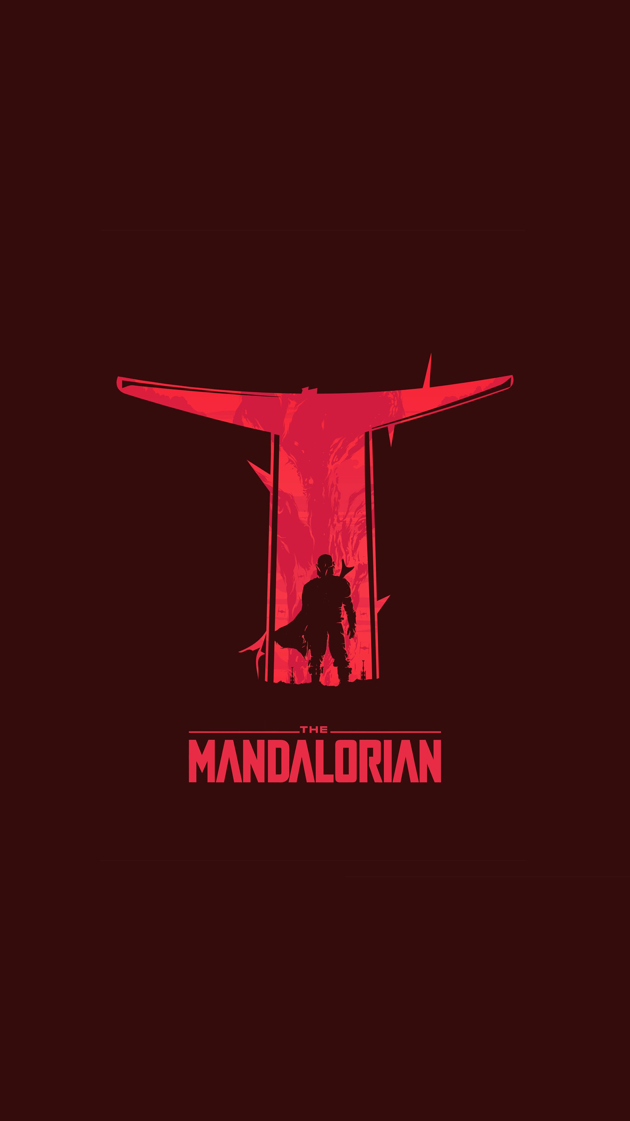 The Mandalorian, Minimalist, 4K wallpaper. Mocah HD Wallpaper