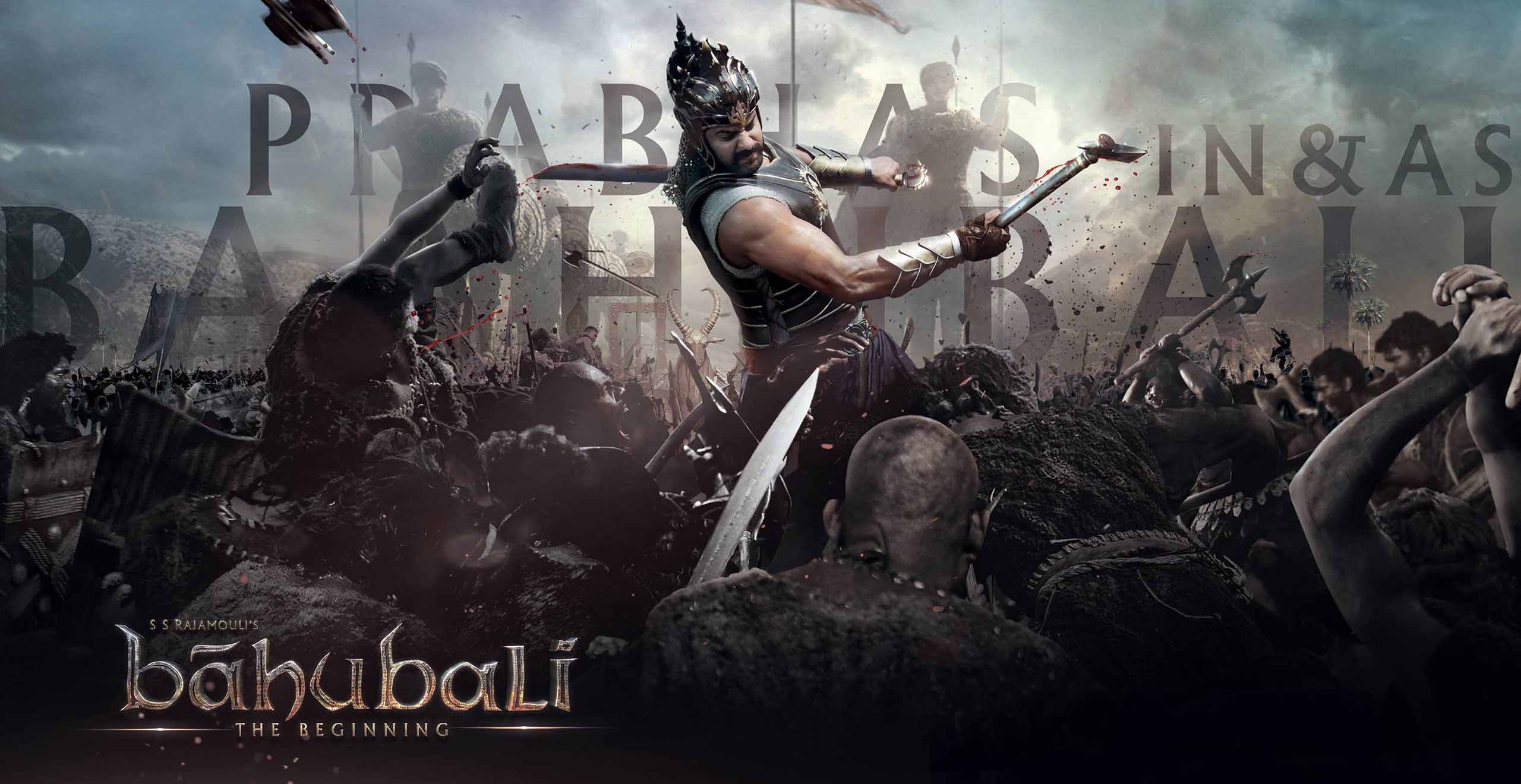 Prabhas fight with kalakeya bahubali movie photo