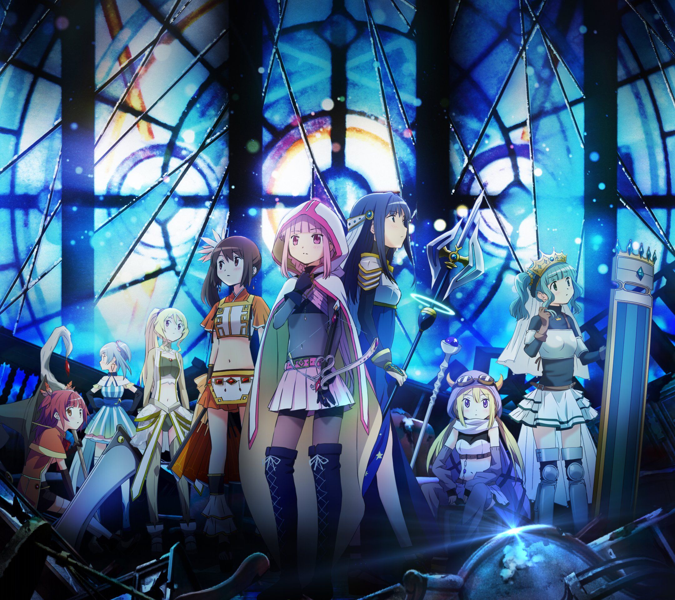 Magia Record: Puella Magi Madoka Magica Side Story wallpaper for smartphones