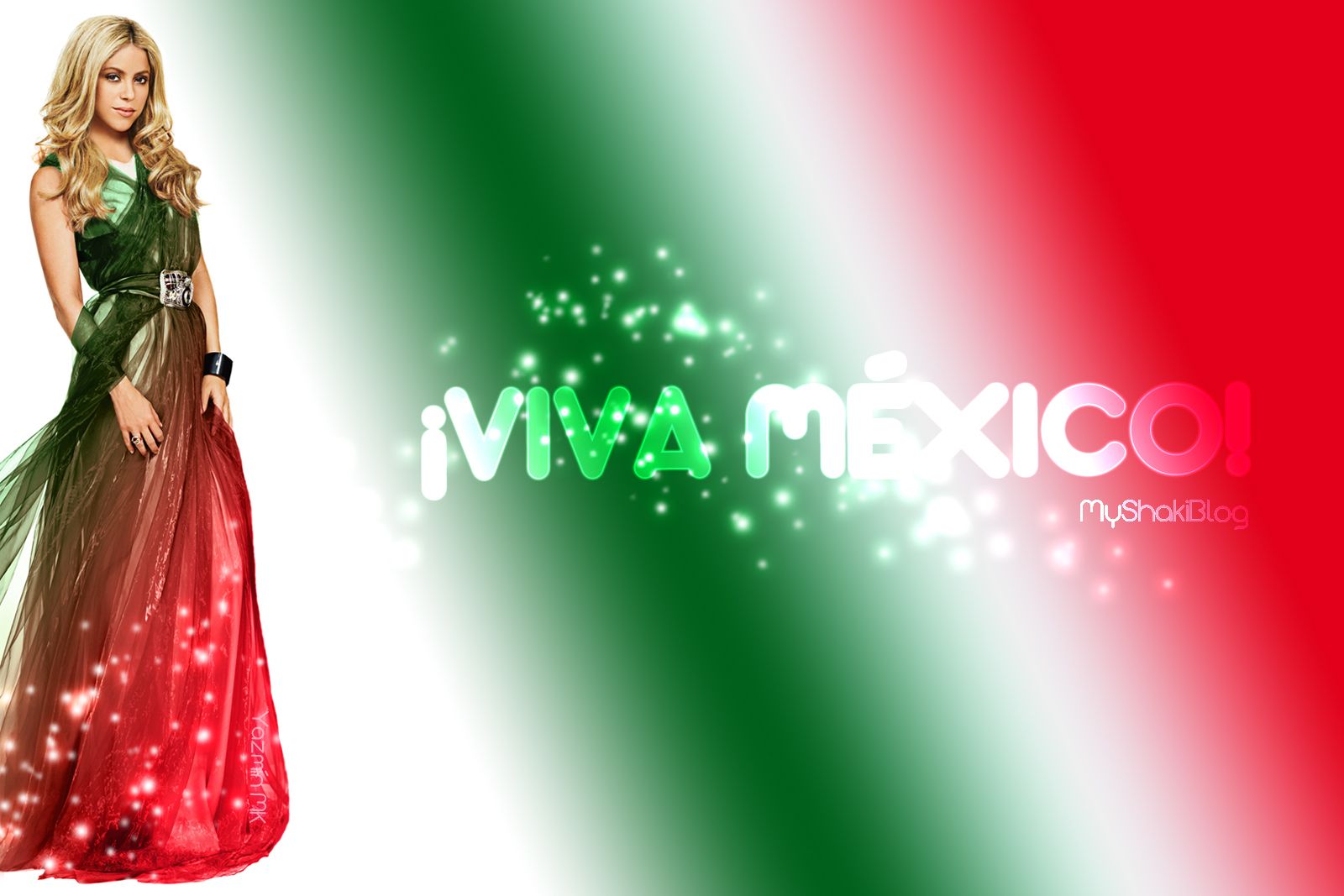 Shakira: Nuevo Wallpaper: Shakira & México