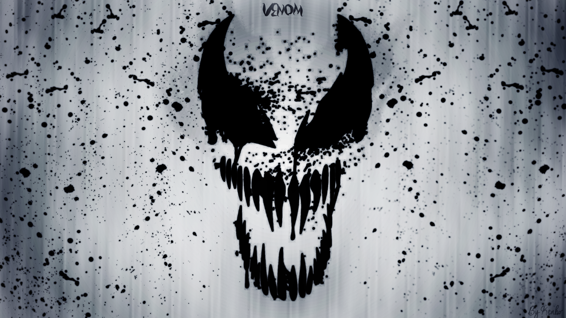 Venom Spider Man Symbiote Riot Symbiote Eddie Brock Logo Wallpaper:1920x1080