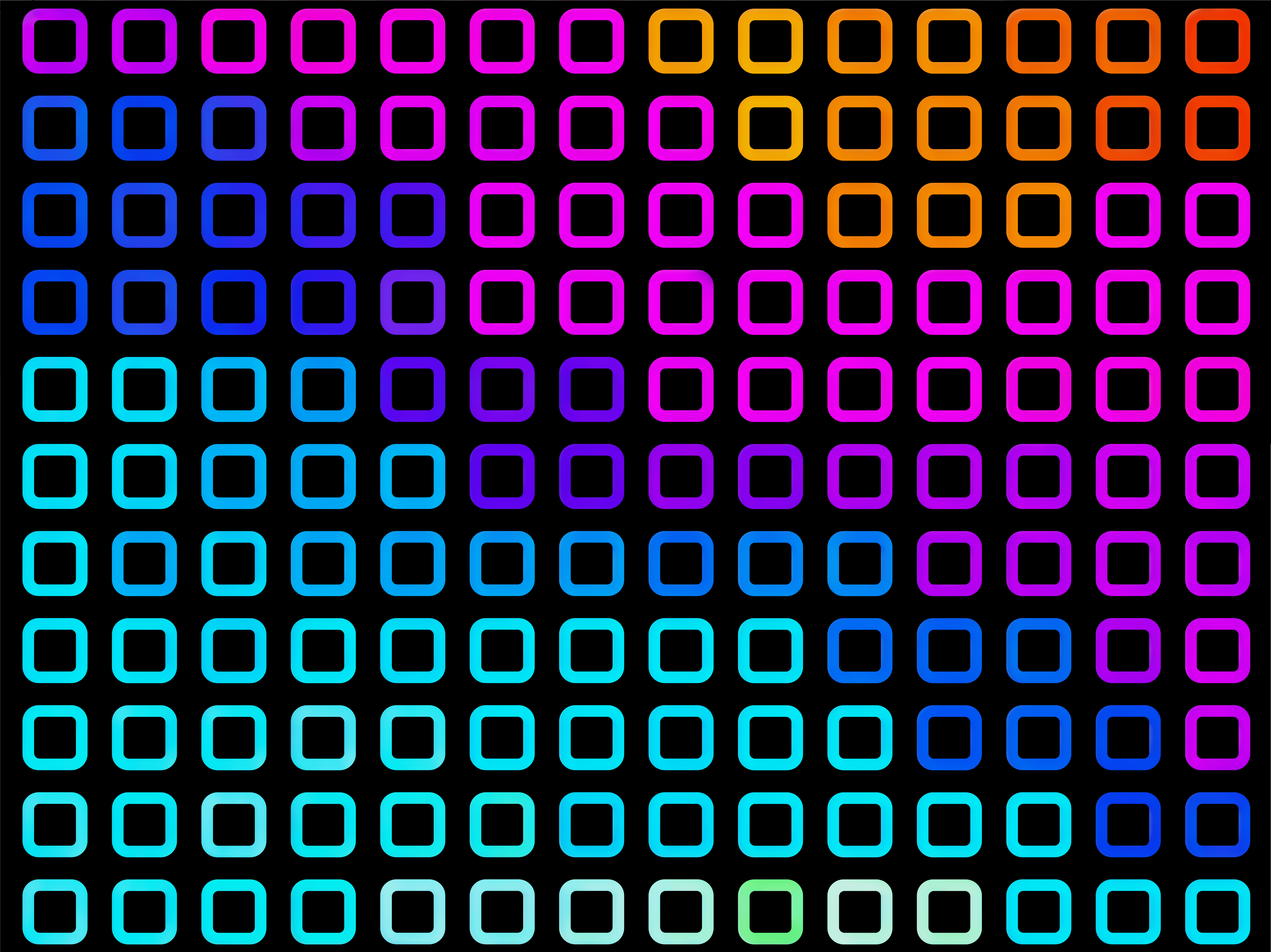 Amoled Neon Gradient Square Wallpaper in 2021 iPad Review [3840x2160]