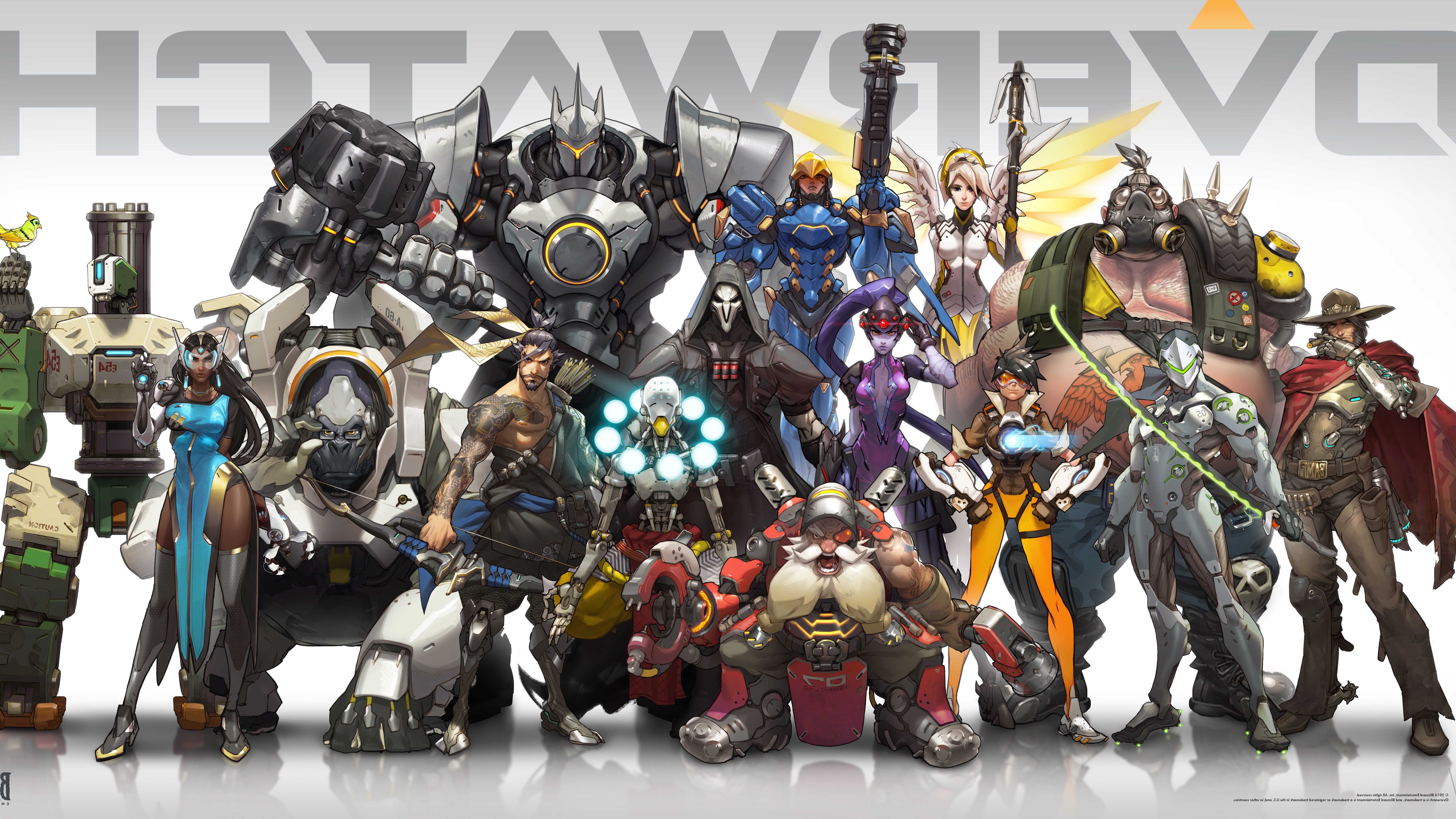 Overwatch 2016 Game 8k HD 4k Wallpaper, Image, Background, Photo and Picture