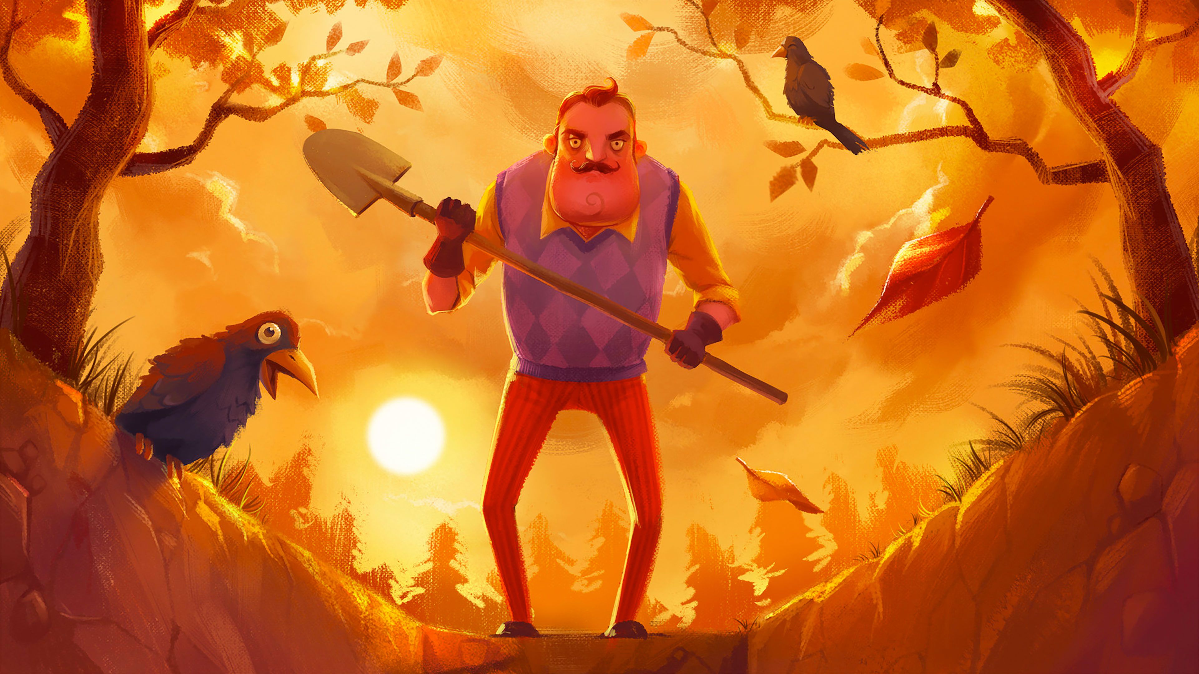 Hello Neighbor Wallpaper in Ultra HDK