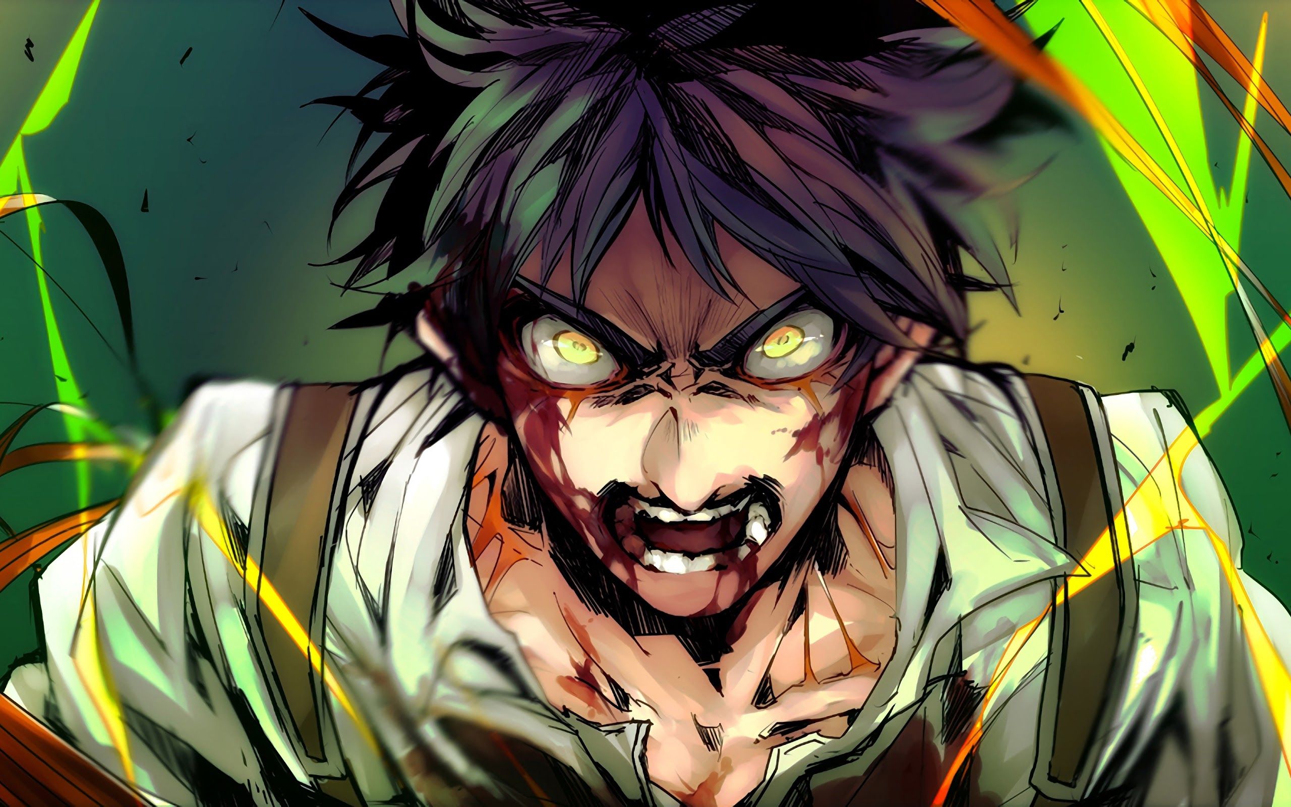 Eren Attack on Titan 4K Wallpaper