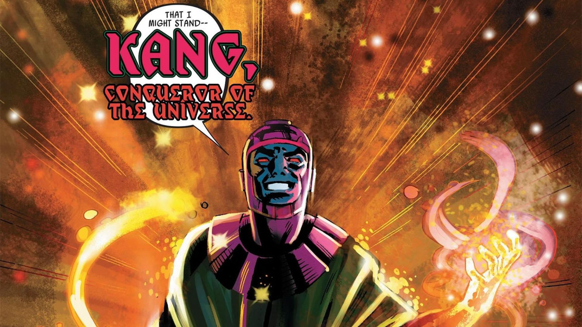 Who is Kang the Conqueror and what are his powers?