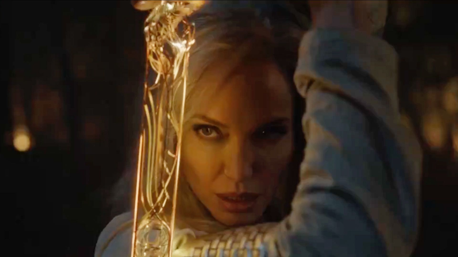 Angelina Jolie Wows as a Superhero in First Look at Marvel's The Eternals