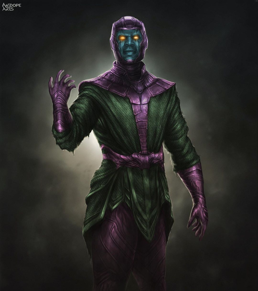 AwedopeArts on Instagram: “Kang the conqeror.. finally were going to see kang in Antman 3 and this is my. Marvel concept art, Marvel comic universe, Marvel