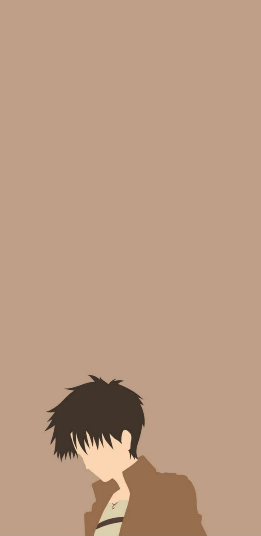Eren yeager minimalist Wallpaper 4K of Wallpaper for Andriod