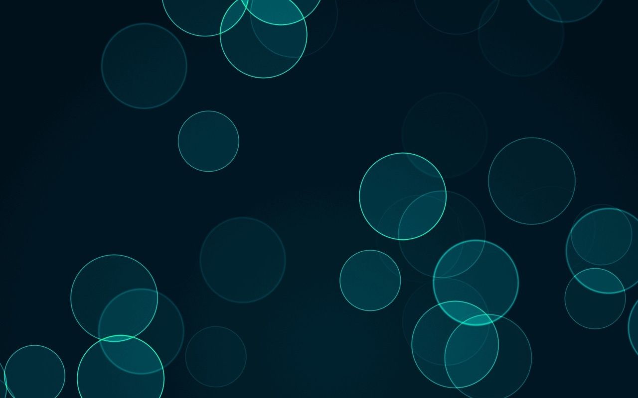 Blue Light Bubbles Effect Background Background For Powerpoint