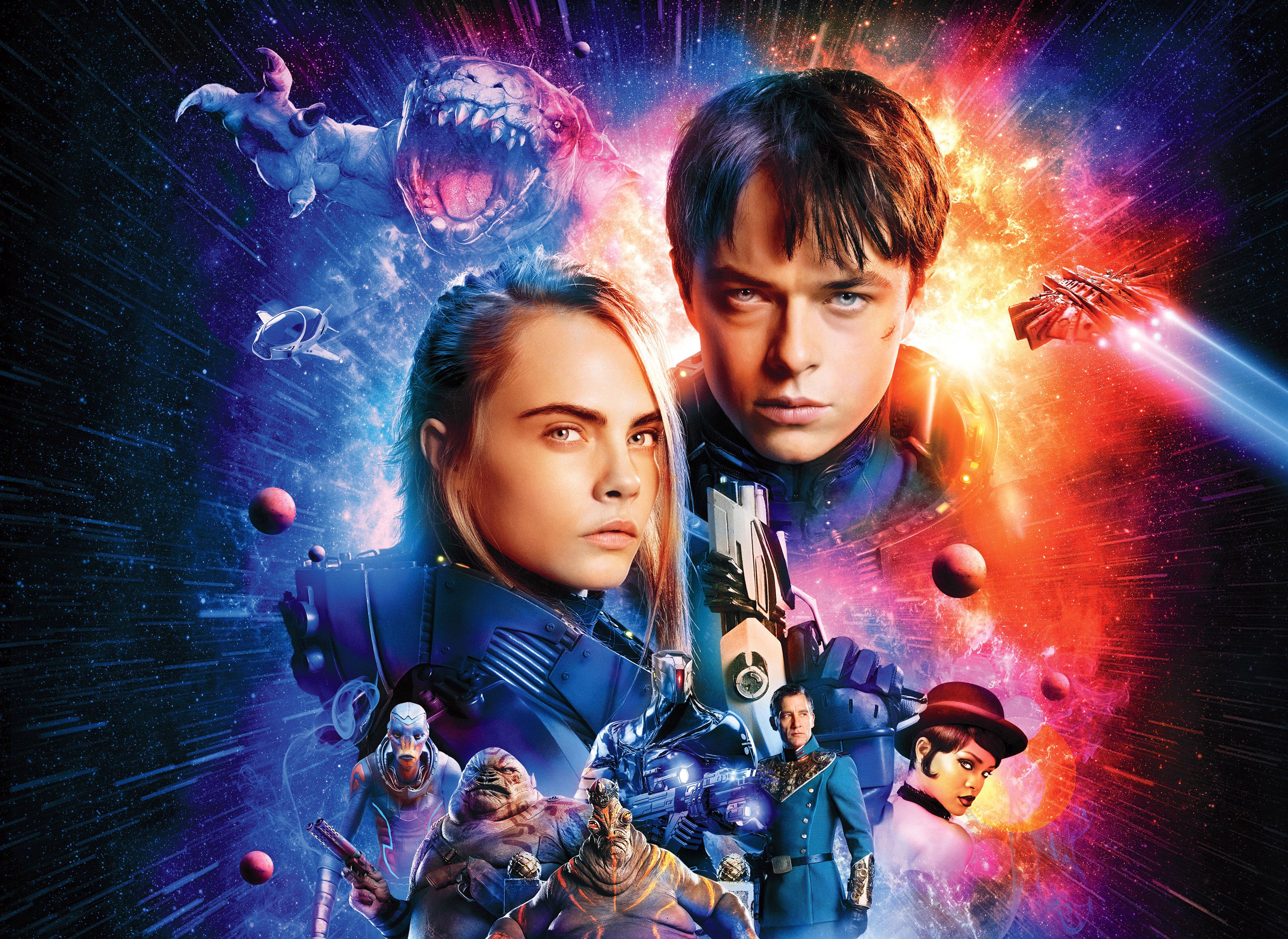 valerian and the city of a thousand planets, 2017 movies, movies, cara delevingne, 4k, HD