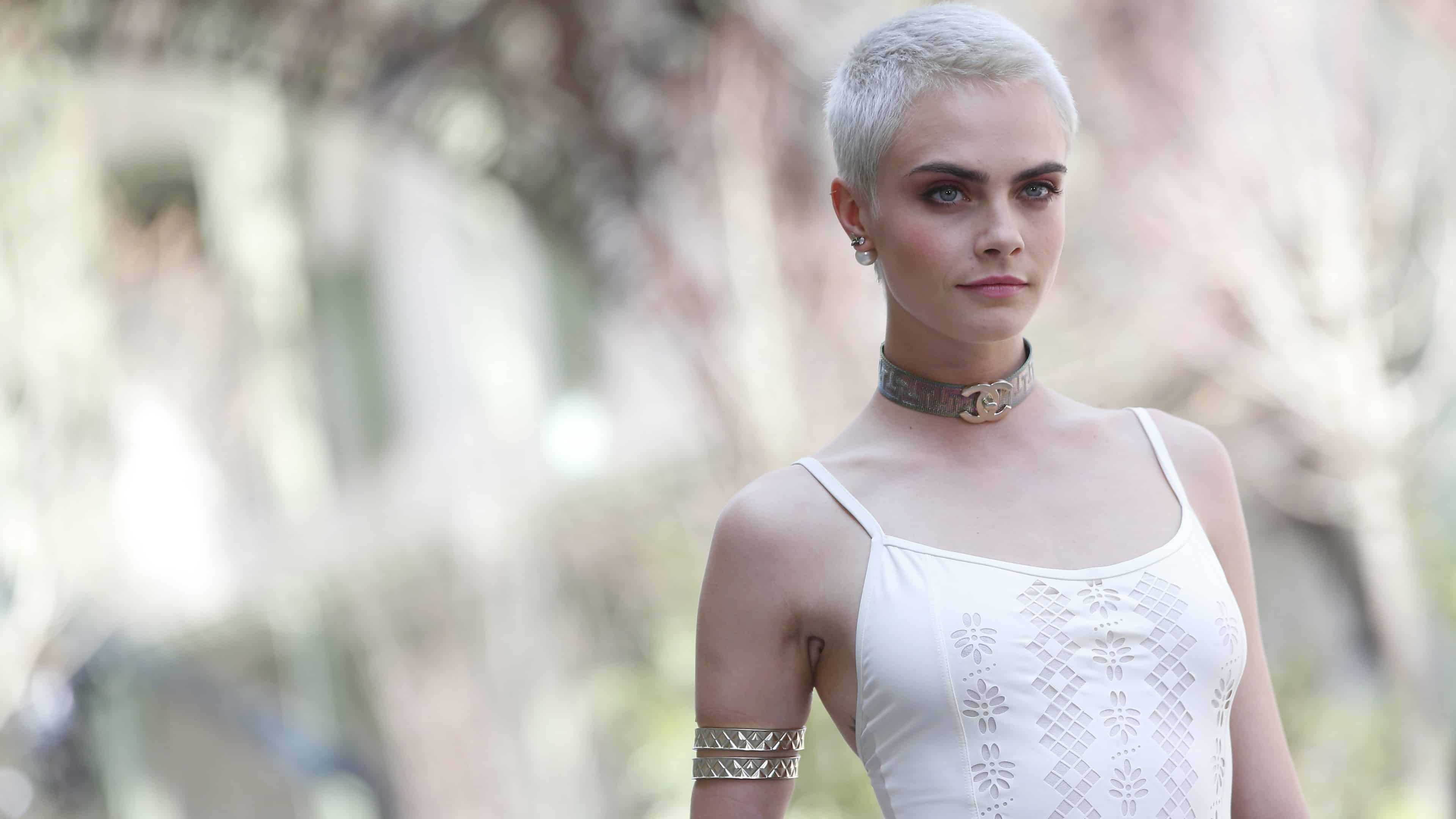 Cara Delevingne Short Hair UHD 4K Wallpaper