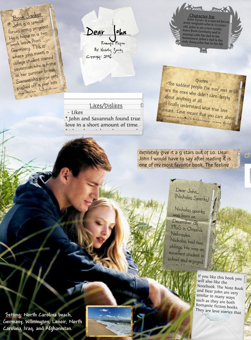 Book Quotes From Dear John. QuotesGram