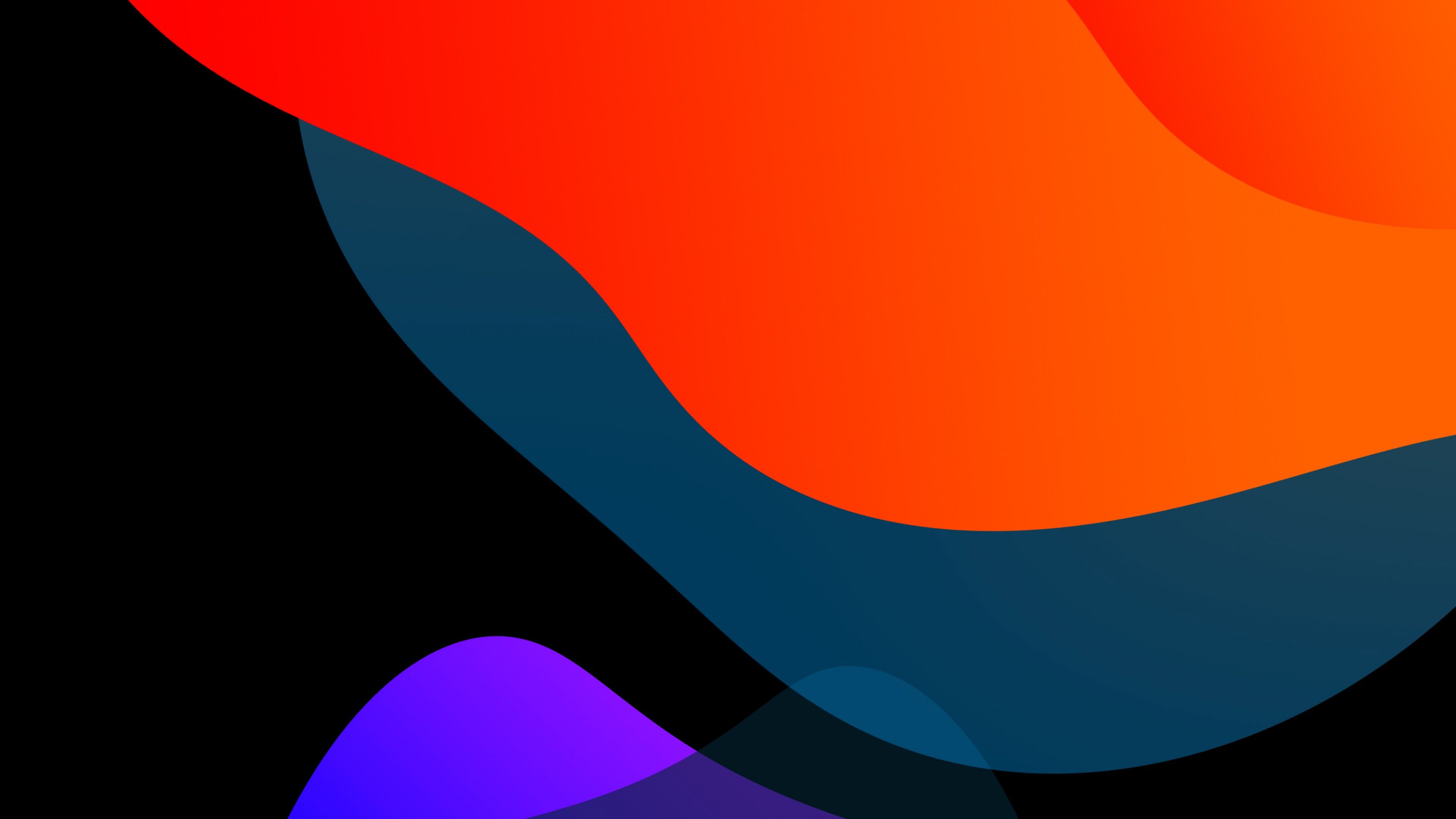 Wallpaper / iOS iPadOS, abstract, Apple September 2019 Event, 4K