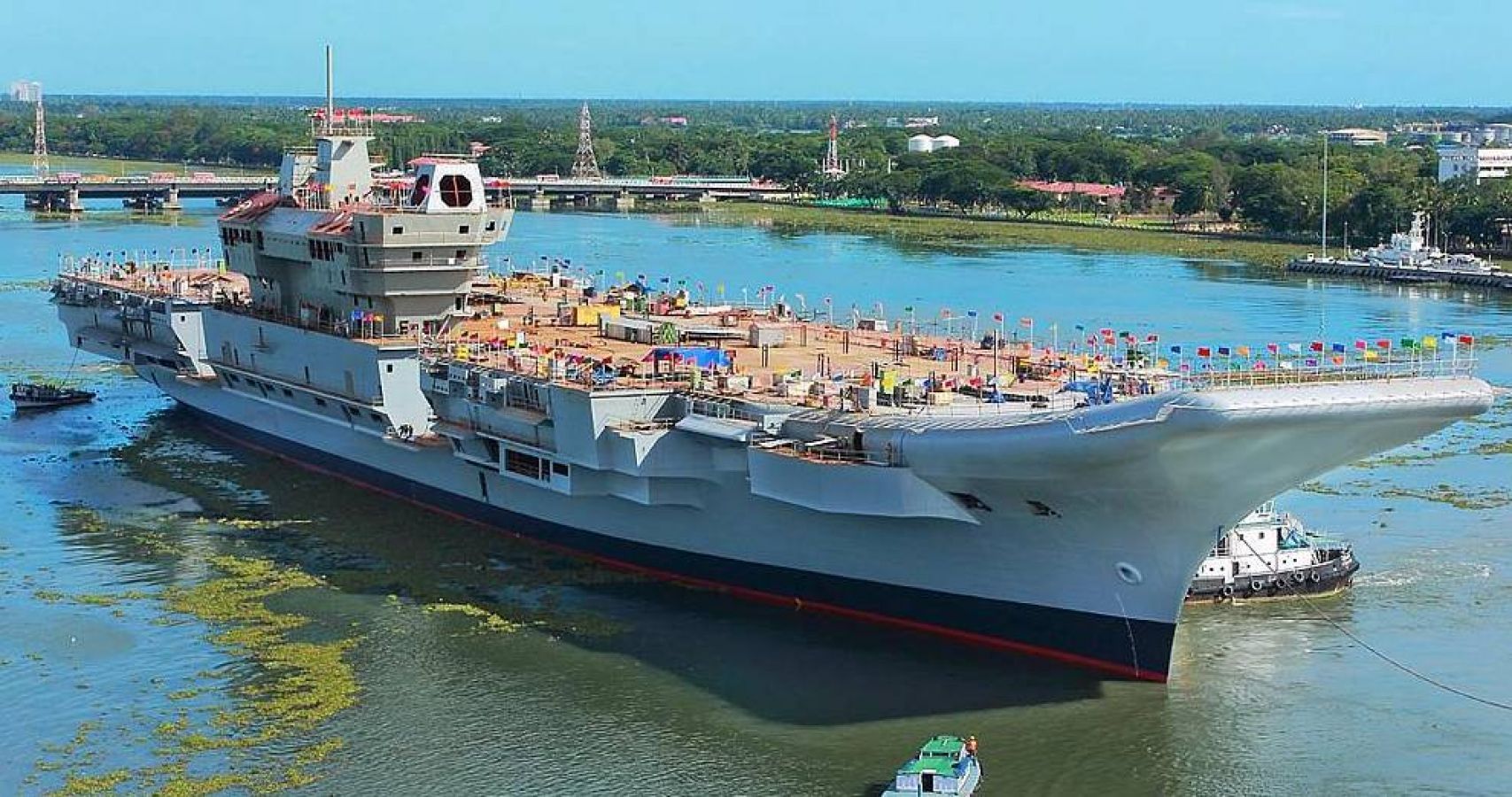 India's Indigenous Aircraft Carrier INS Vikrant Set for 2022 Commissioning