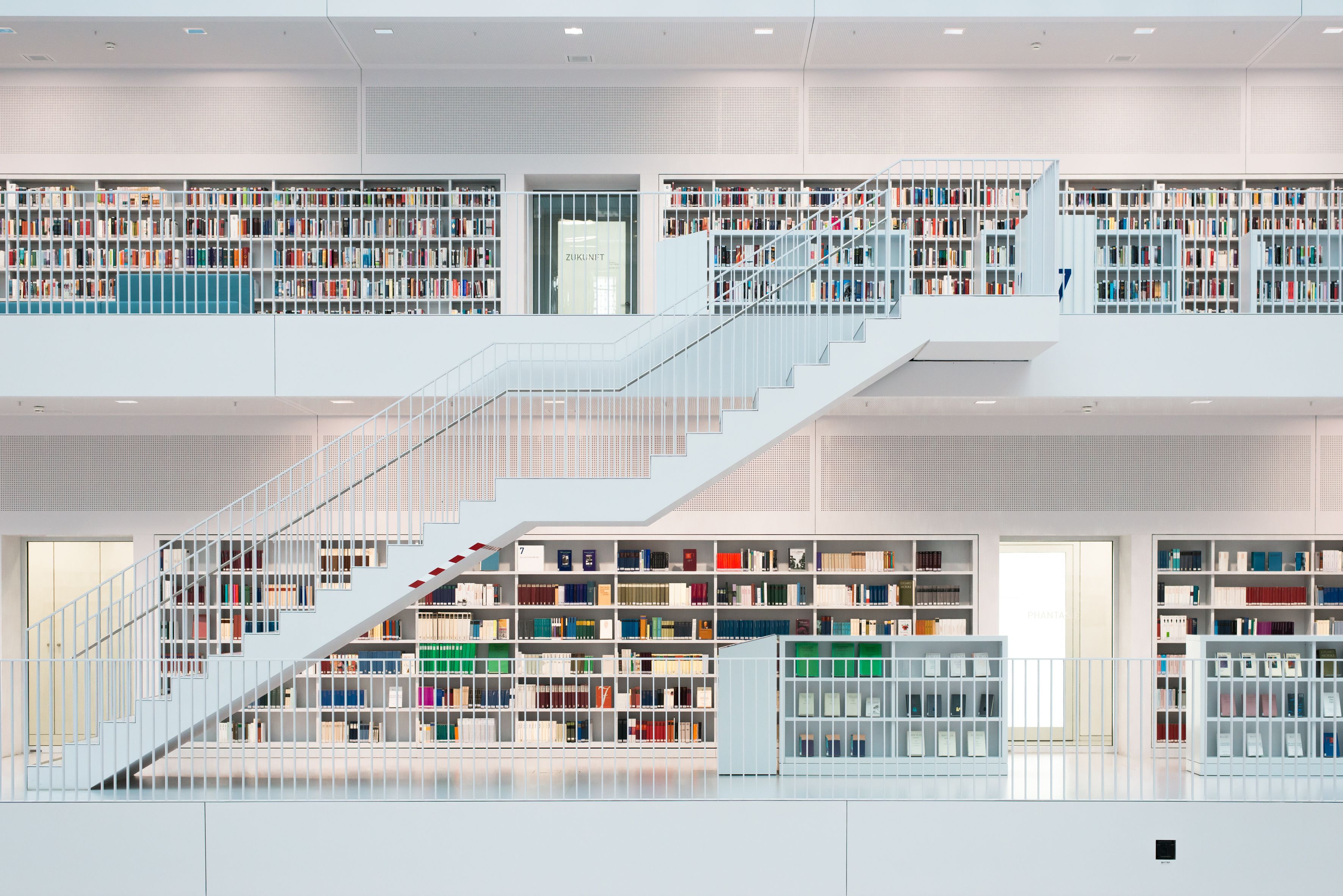 Университетская библиотека (bibliotheque de l’IUHEI), Женева, Швейцария, 1996—1997