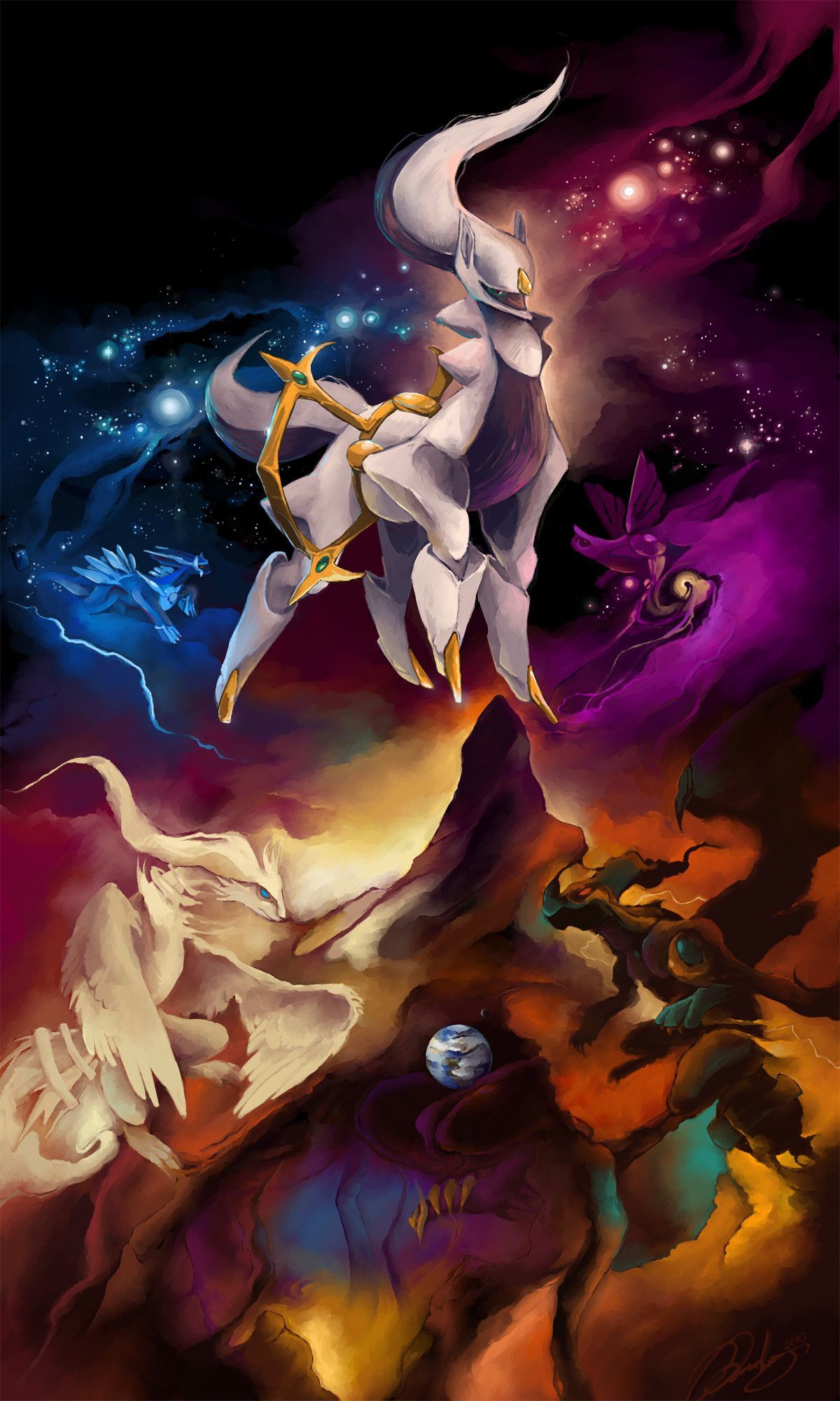 Arceus (Pokemon Legends: Arceus) Wallpaper iPhone Phone 4K #1381f