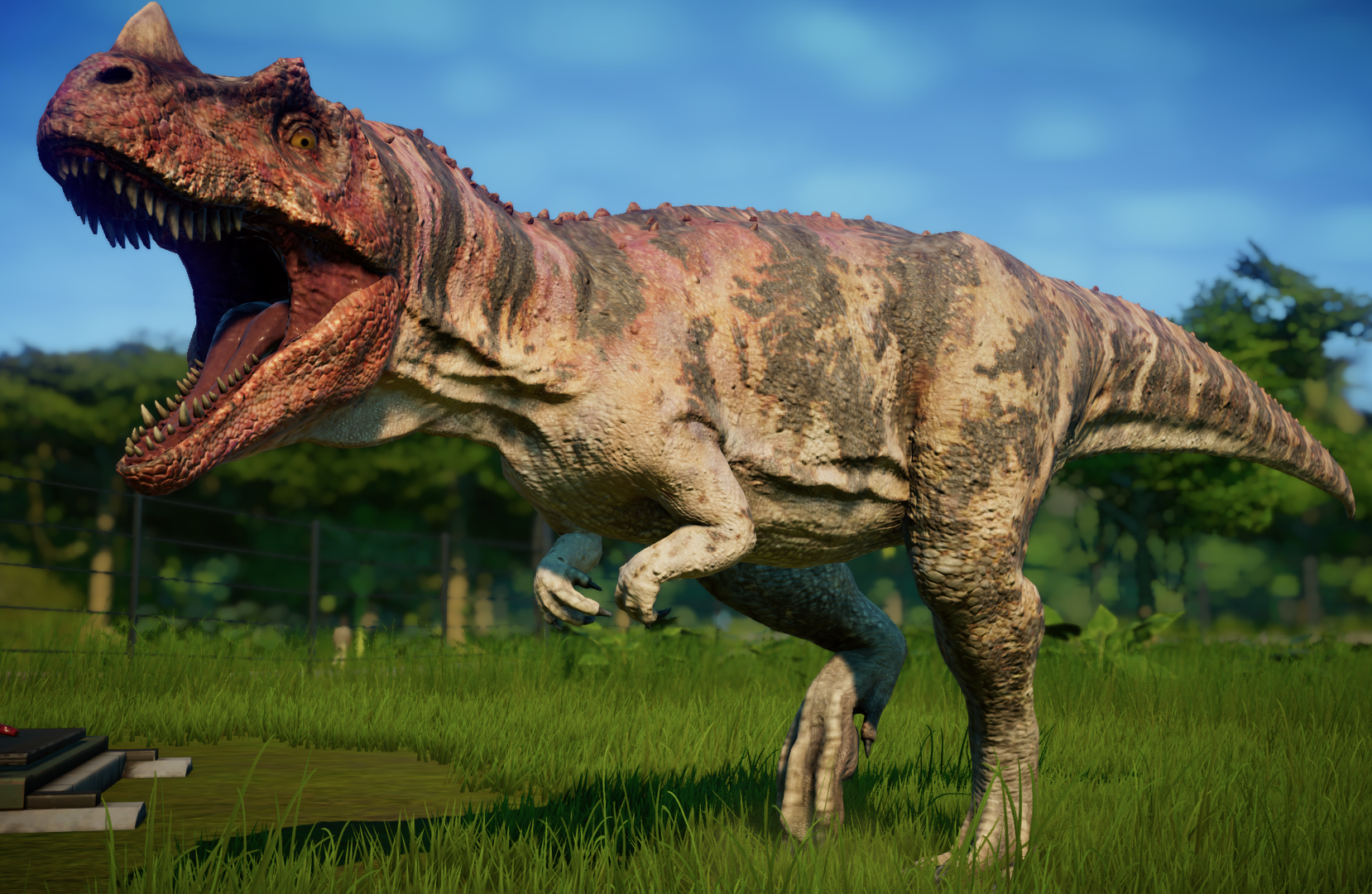 Ceratosaurus. Jurassic World Evolution. Jurassic world dinosaurs, Jurassic world, Jurassic park world