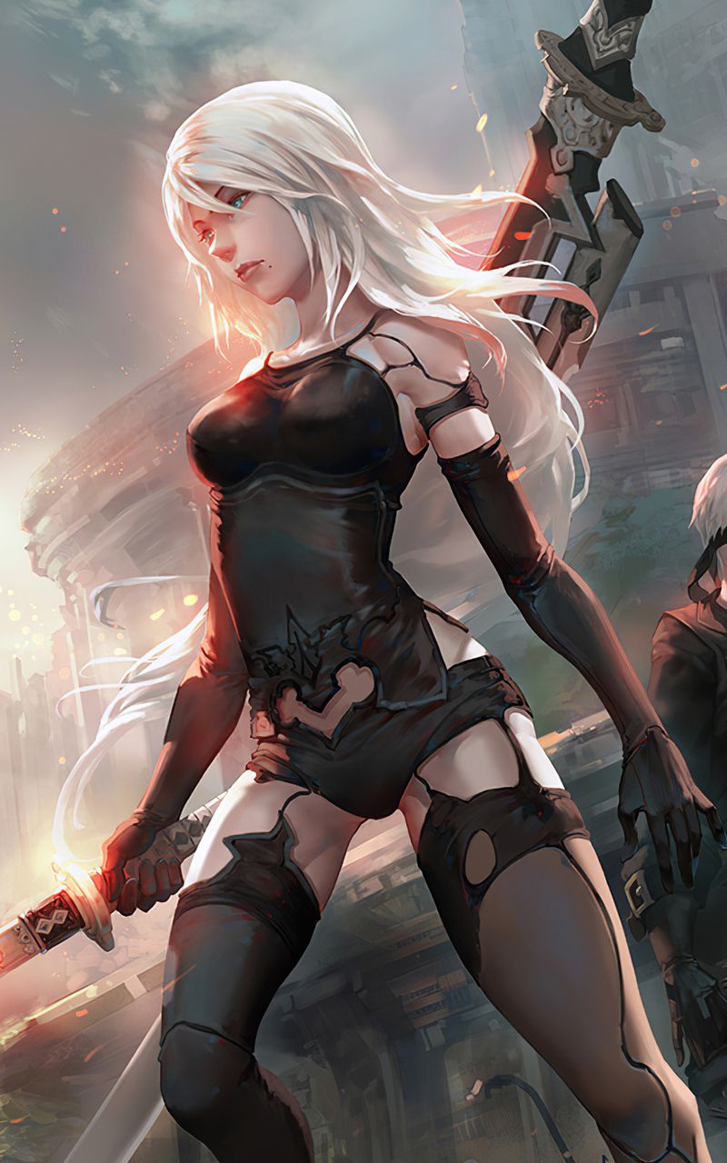 A2 Nier Automata In Game.