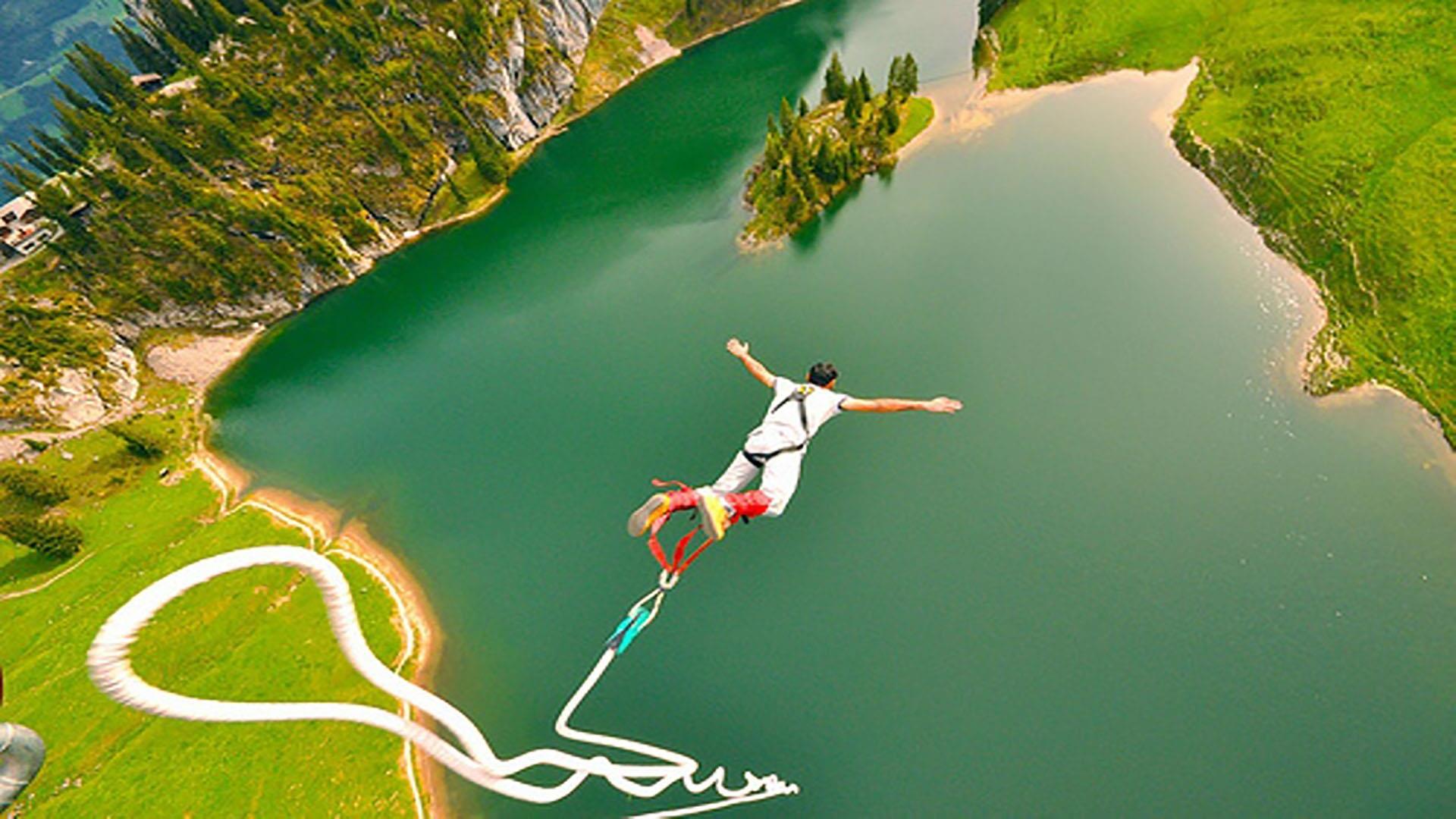 Bungee jump Extreme wallpaper for Android