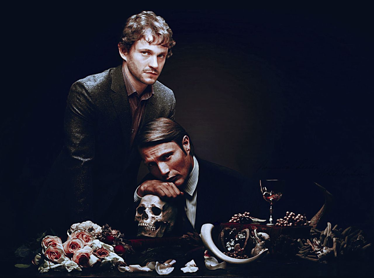Download Hannibal Male Leads Wallpaper | Wallpapers.com