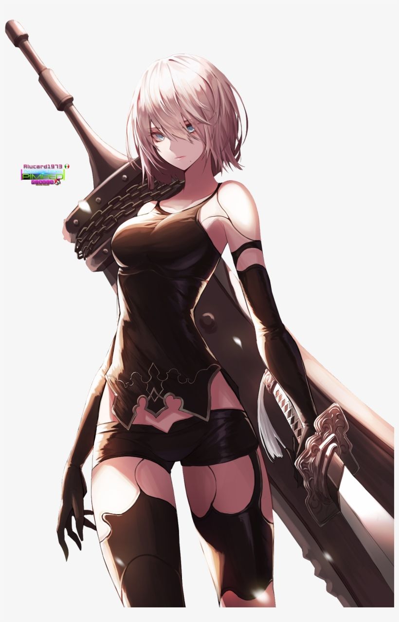 Nier Automata A2 Wallpaper Phone PNG Image. Transparent PNG Free Download on SeekPNG