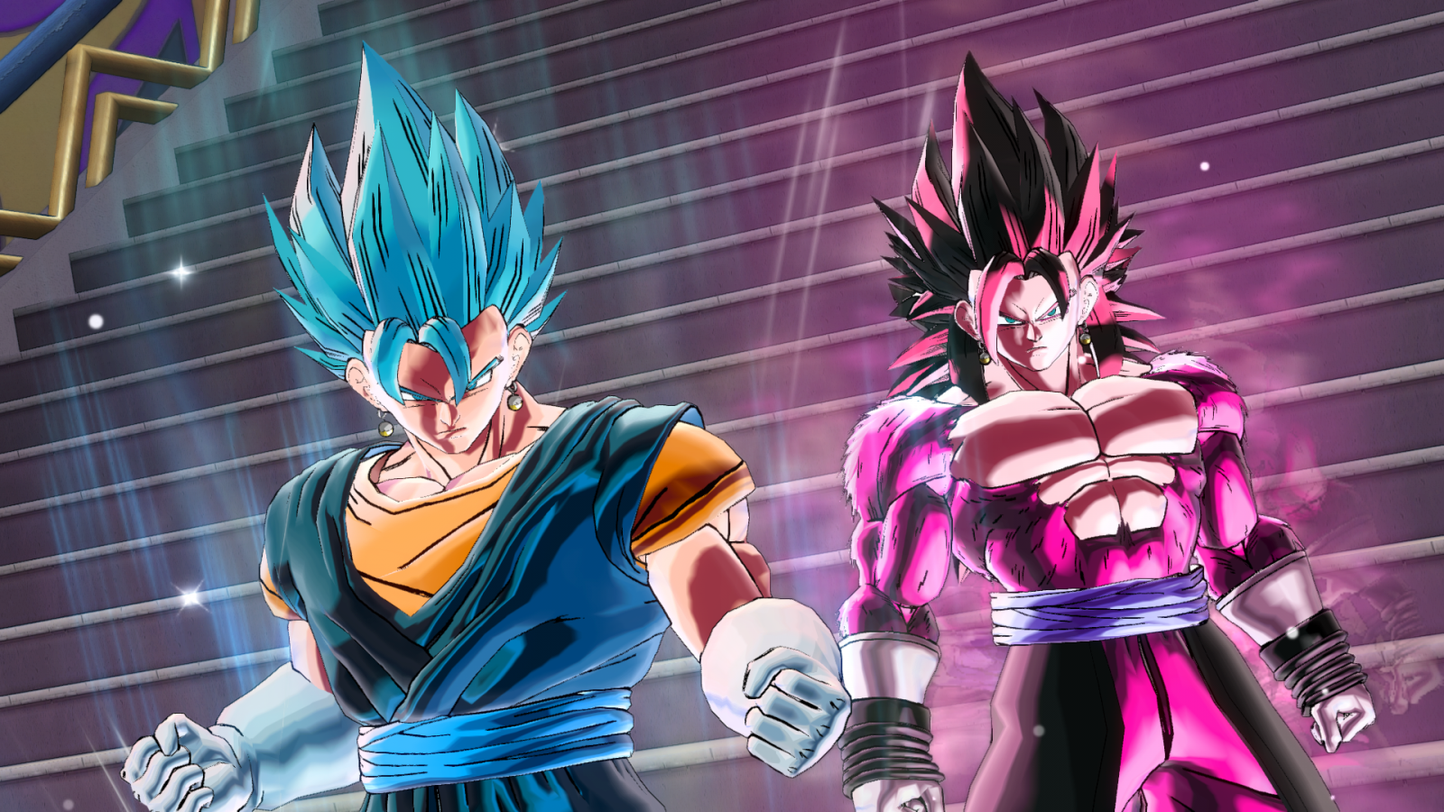 SSJ4 Vegito and SSJ4 Gogeta Wallpaper (1980x1080) by Quite-brokeN