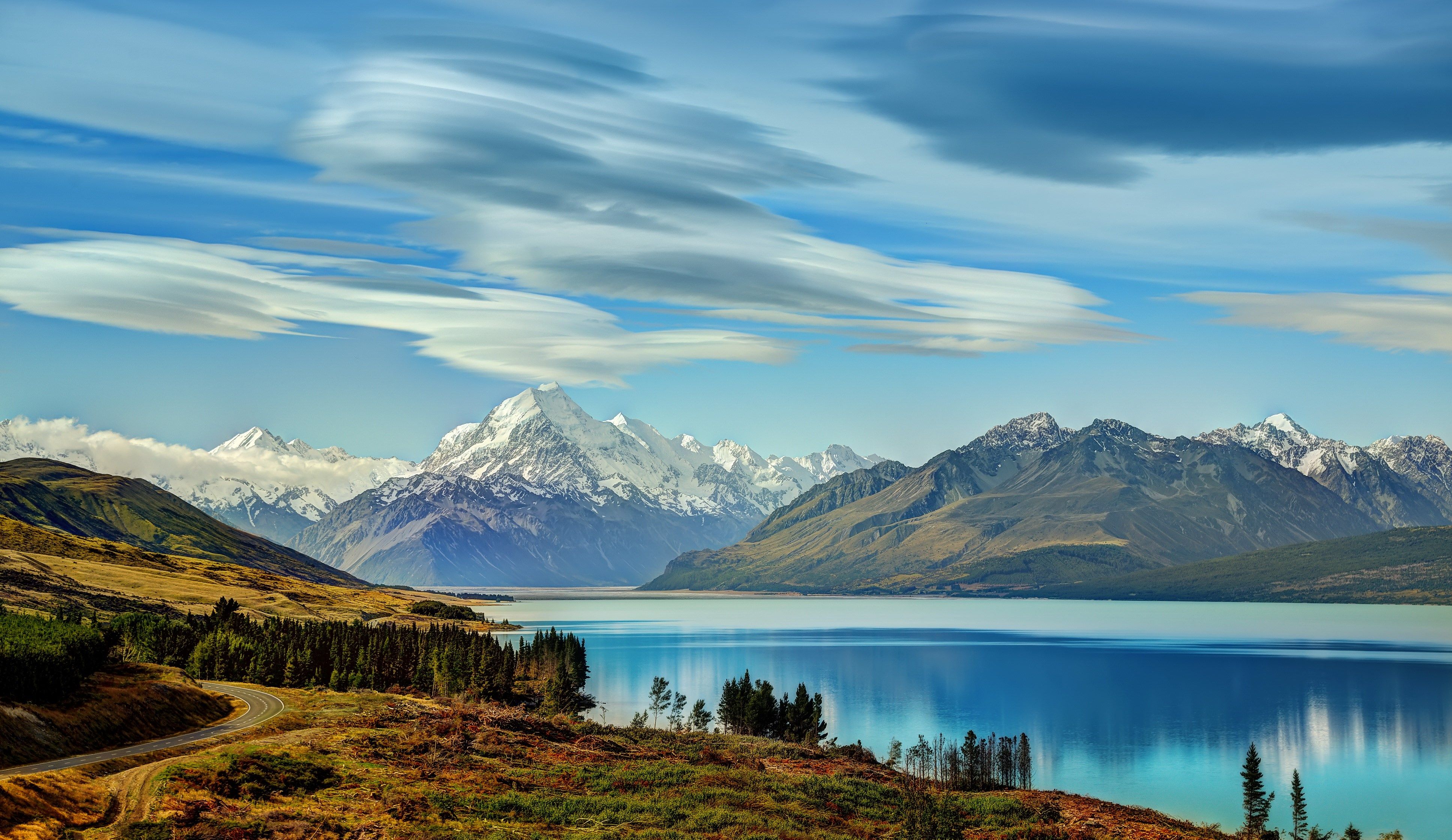 Beautiful Lake New Zealand 4k, HD Nature, 4k Wallpaper, Image, Background, Photo and Picture