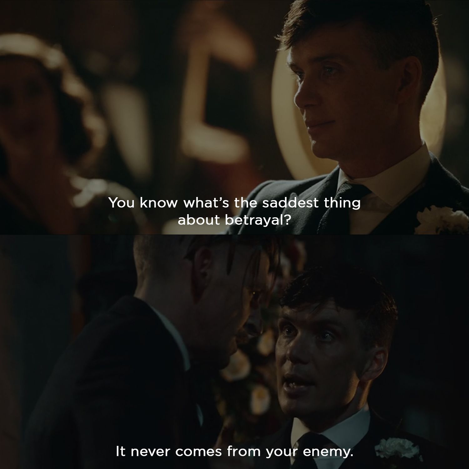 Shut Dem All: Thomas Shelby Quotes (with Picture). Peaky blinders quotes, Best movie quotes, Movie quote tattoos