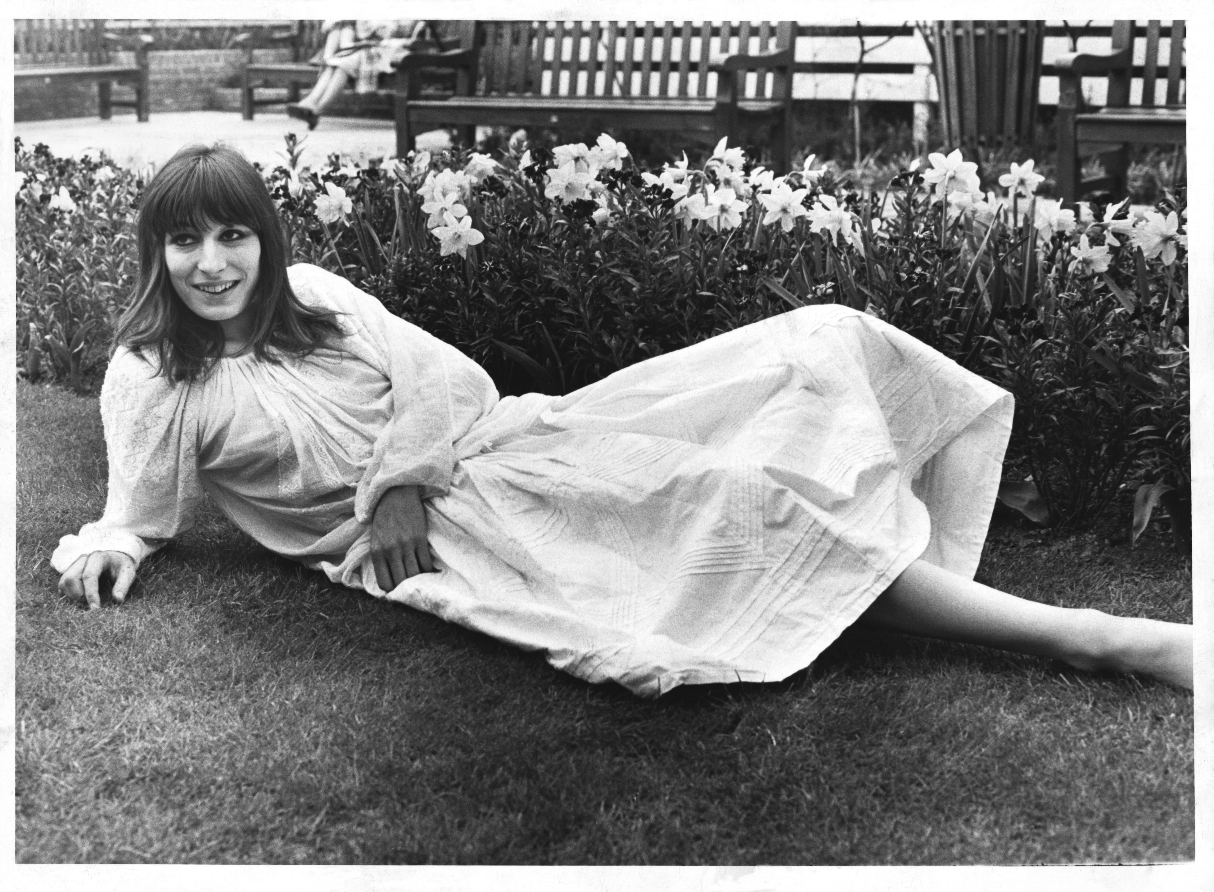 Rare Photos Anjelica Huston - Image of Young Anjelica Huston.