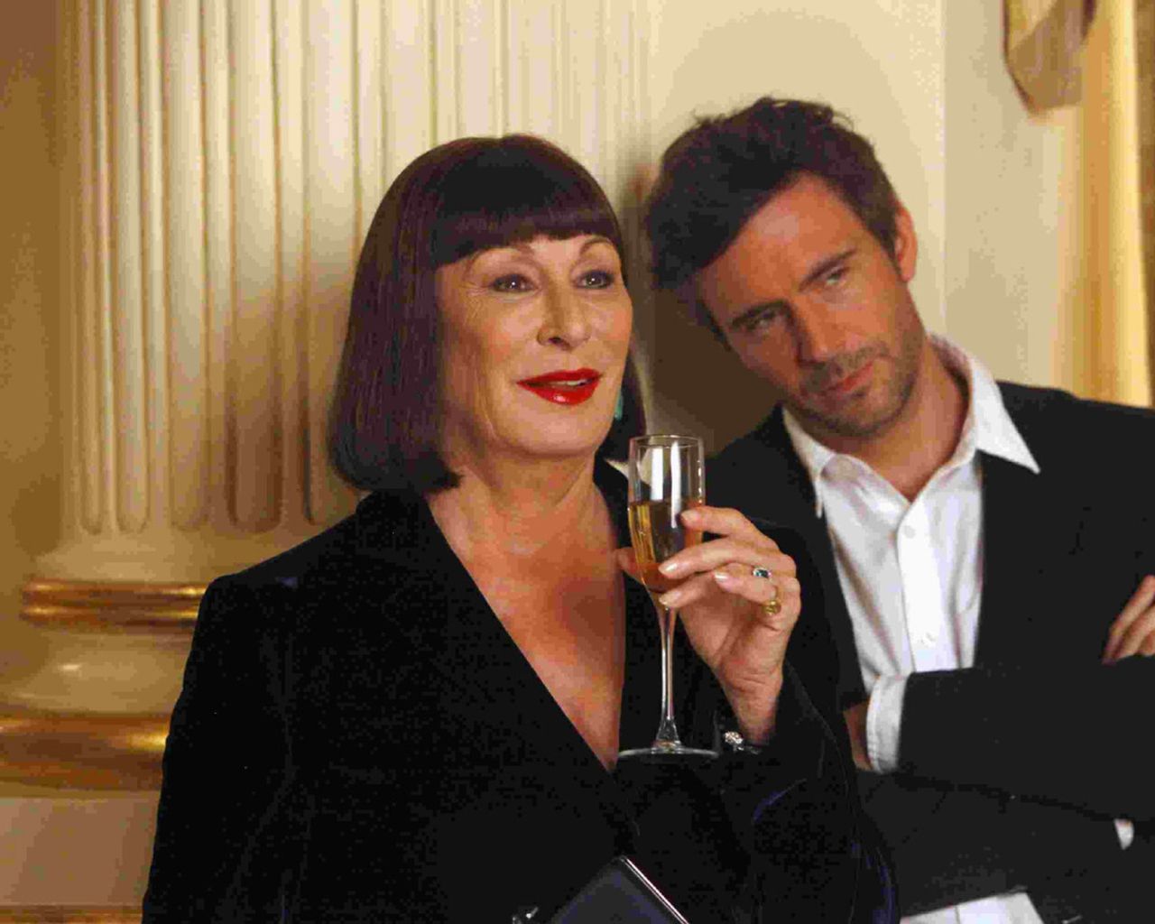 Anjelica Huston talks Smash, Addams Family and being a Huston