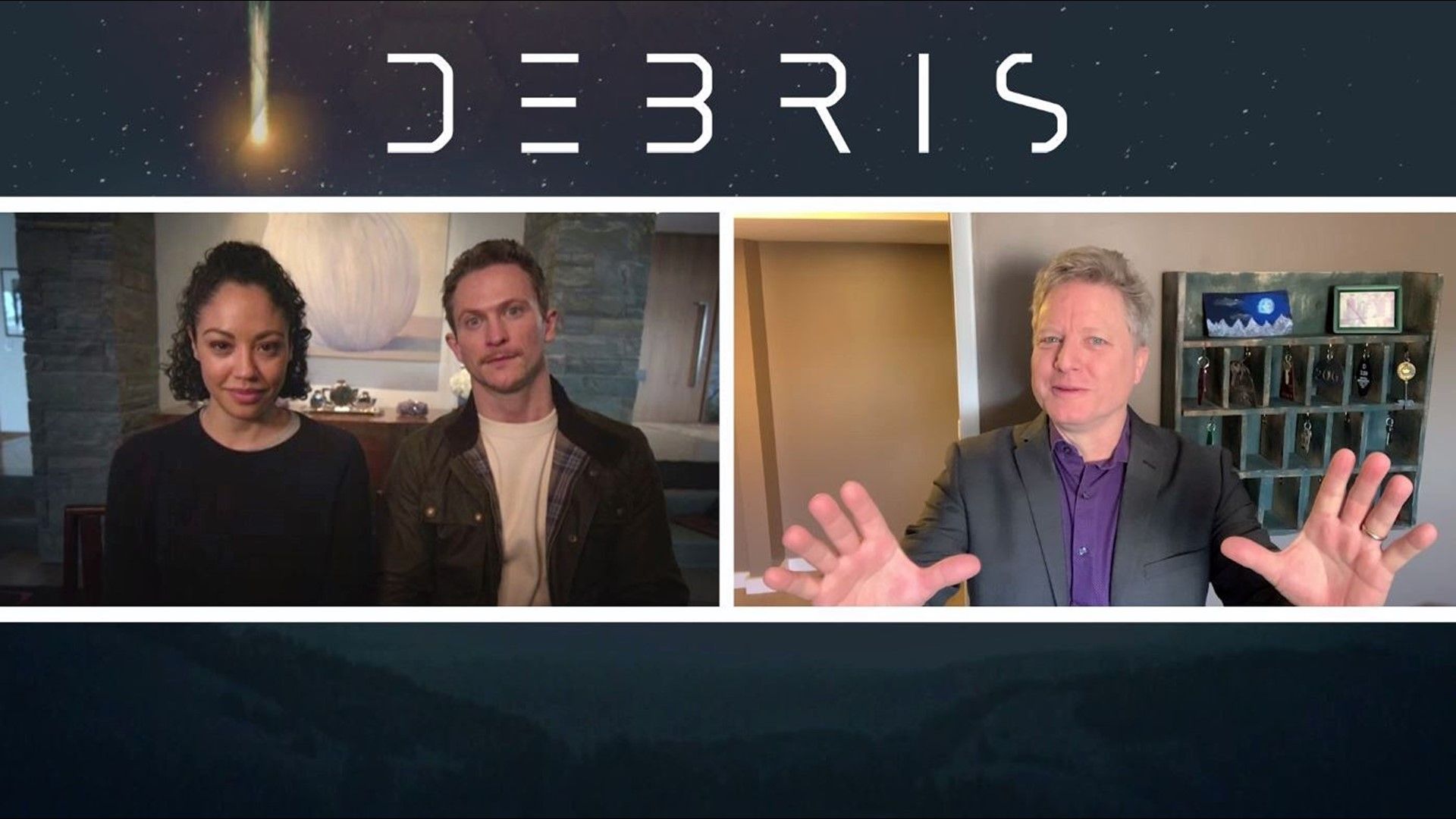 The Stars Of NBC's New Sci Fi Show Debris Talk About Their New Show
