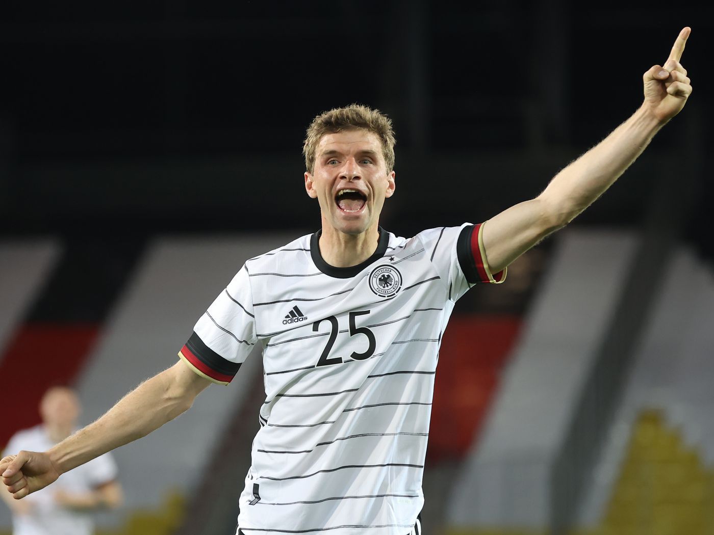 Bayern Munich's Thomas Müller talks return to international play for Germany after Denmark draw Football Works