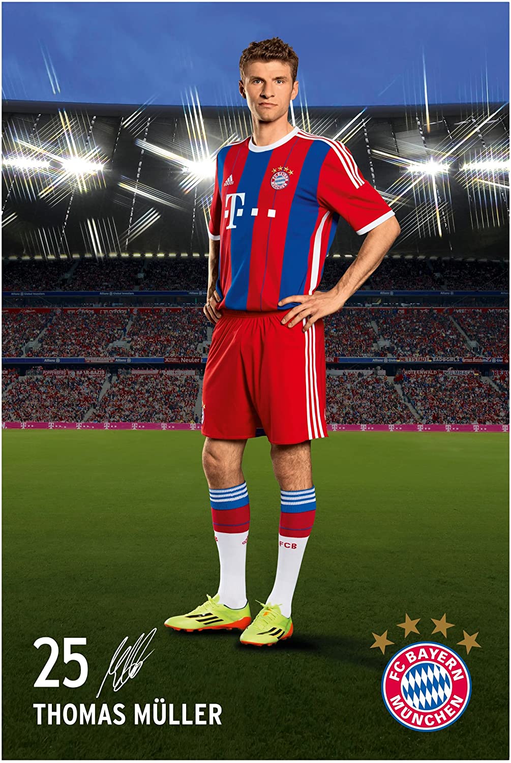 FC Bayern Munich Thomas Müller Poster: Amazon.co.uk: Sports & Outdoors