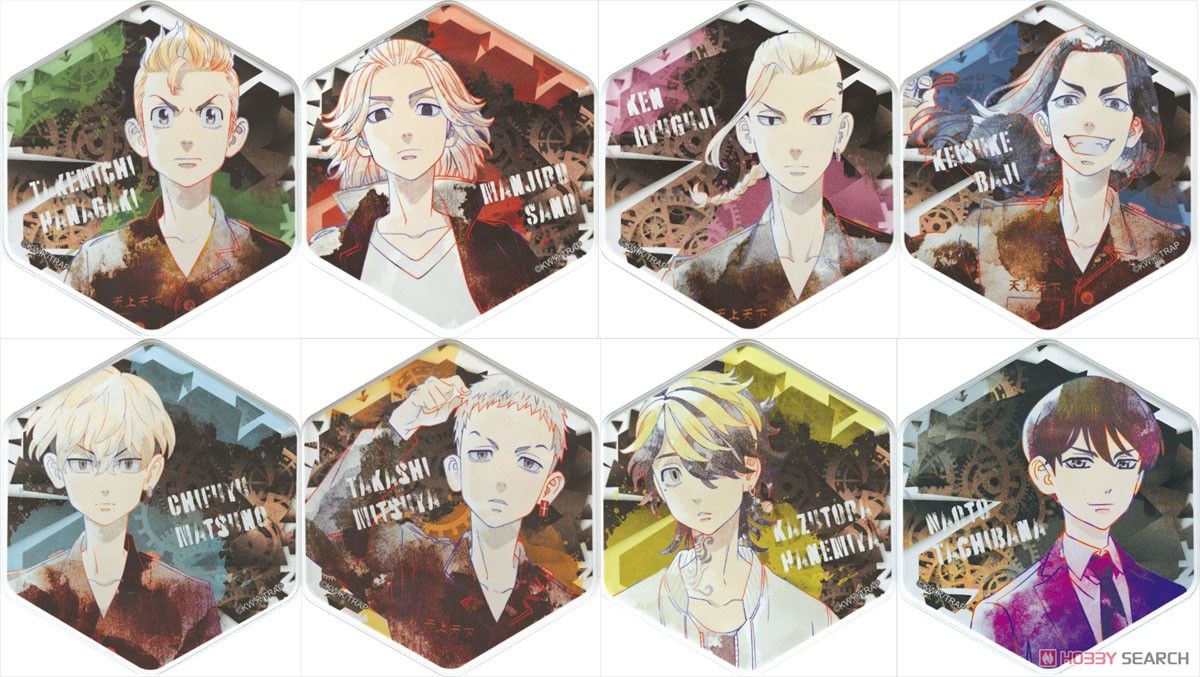 Tokyo Revengers Honeycomb Acrylic Magnet Big (Keisuke Baji) (Anime Toy) Other picture1