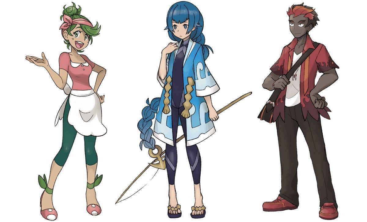 Lana, Kiawe and Mallow all grown up! (By krwawnik)