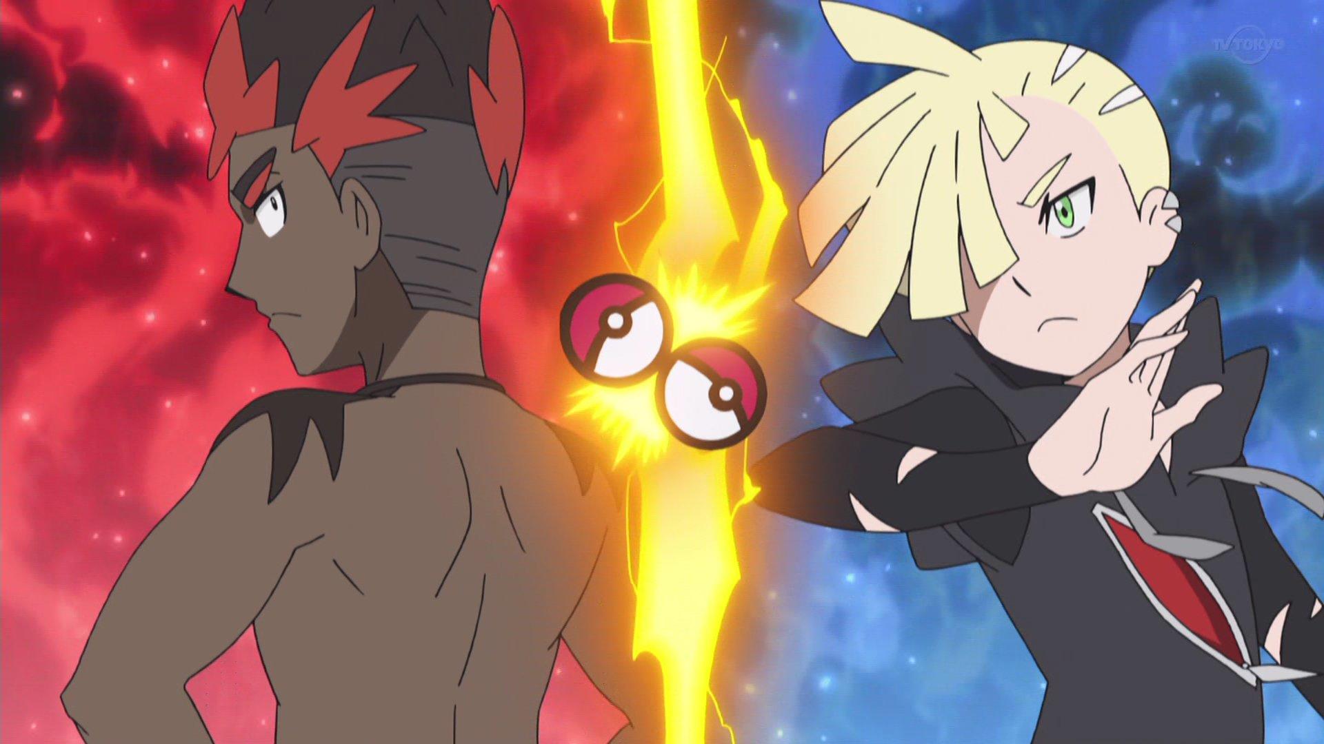 Semifinal Battle, Kiawe VS Gladion. Pokémon Sun and Moon