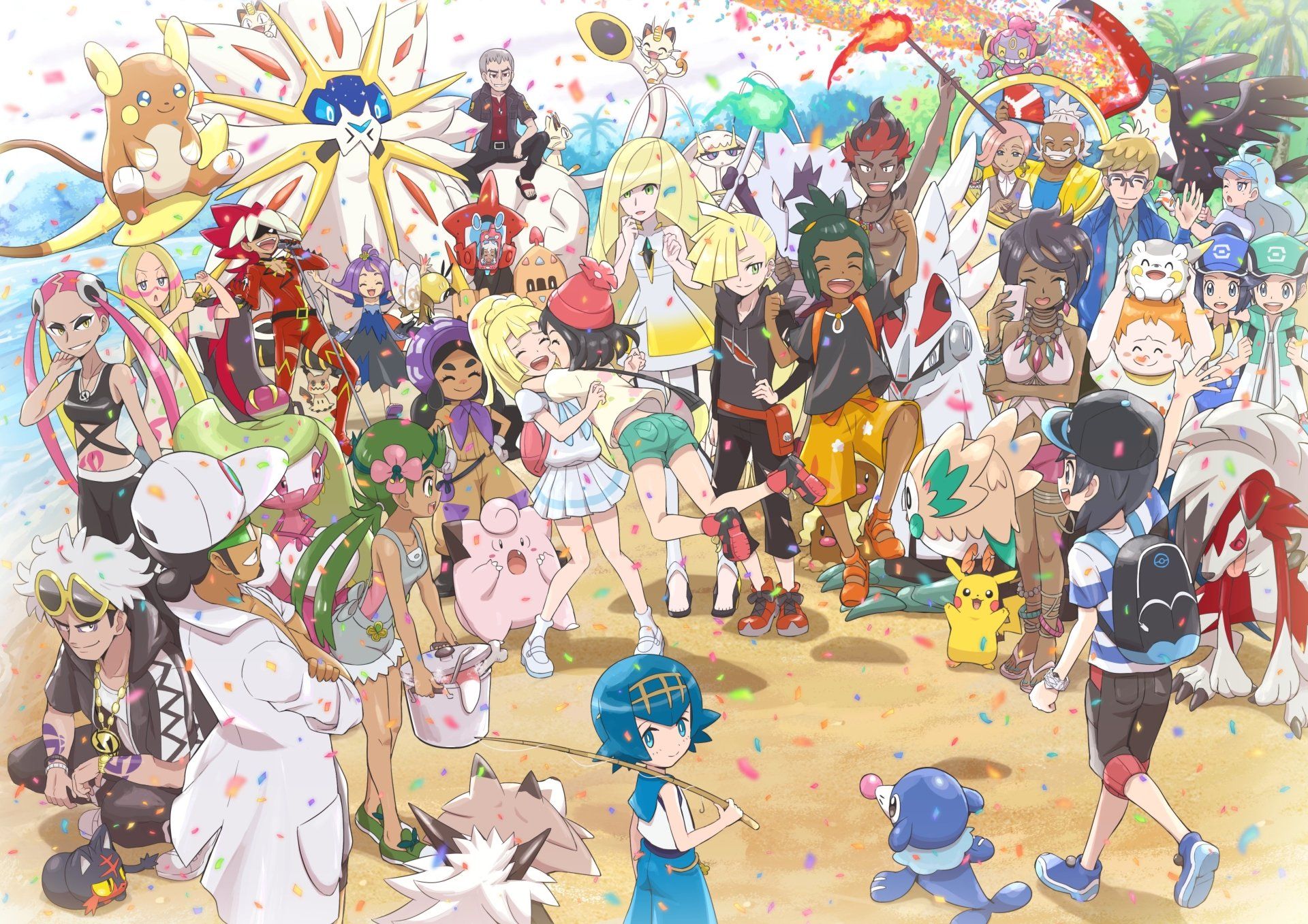Kiawe (Pokémon) HD Wallpaper and Background Image