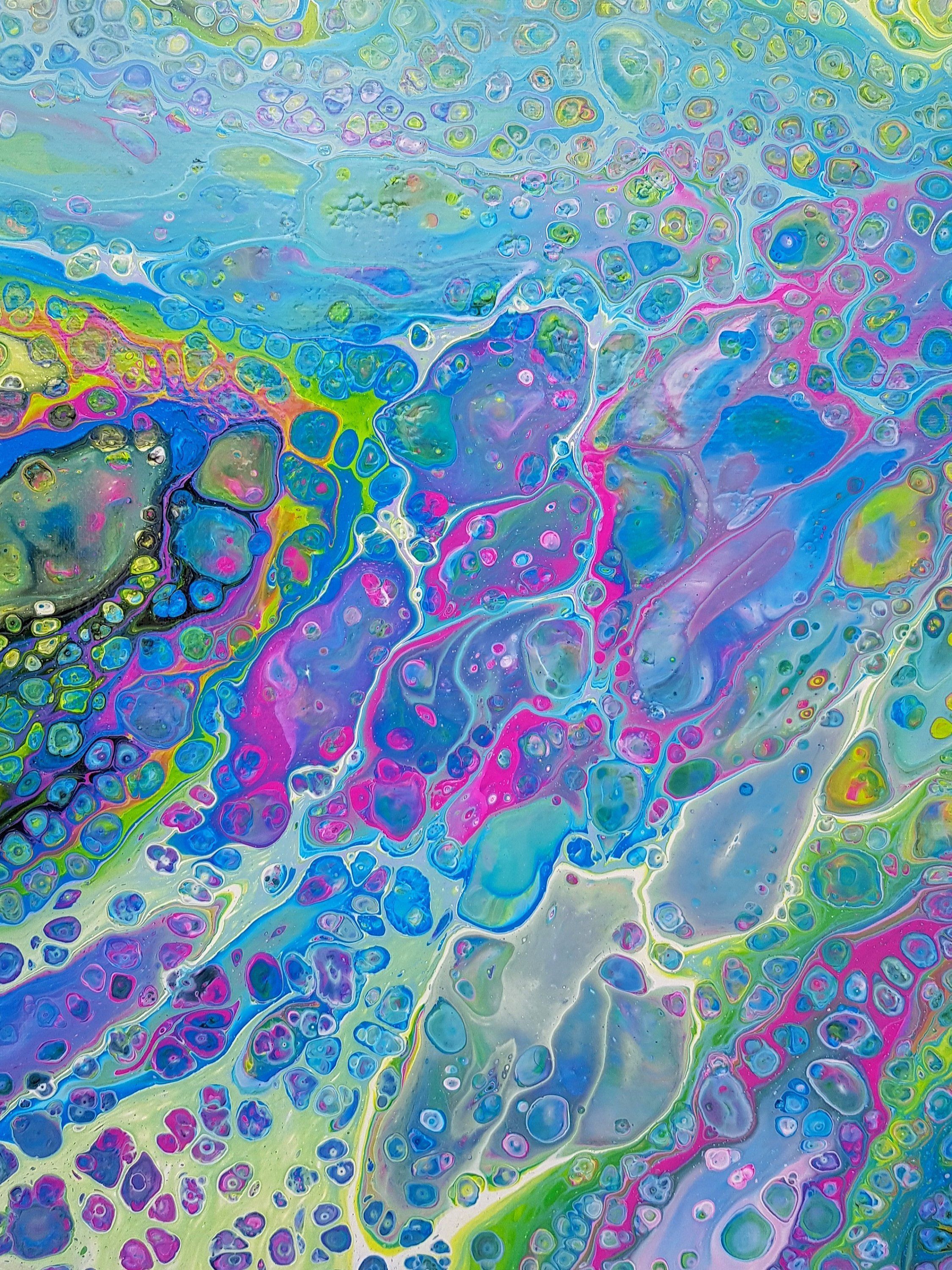 Acrylic Pour Wallpapers - Wallpaper Cave