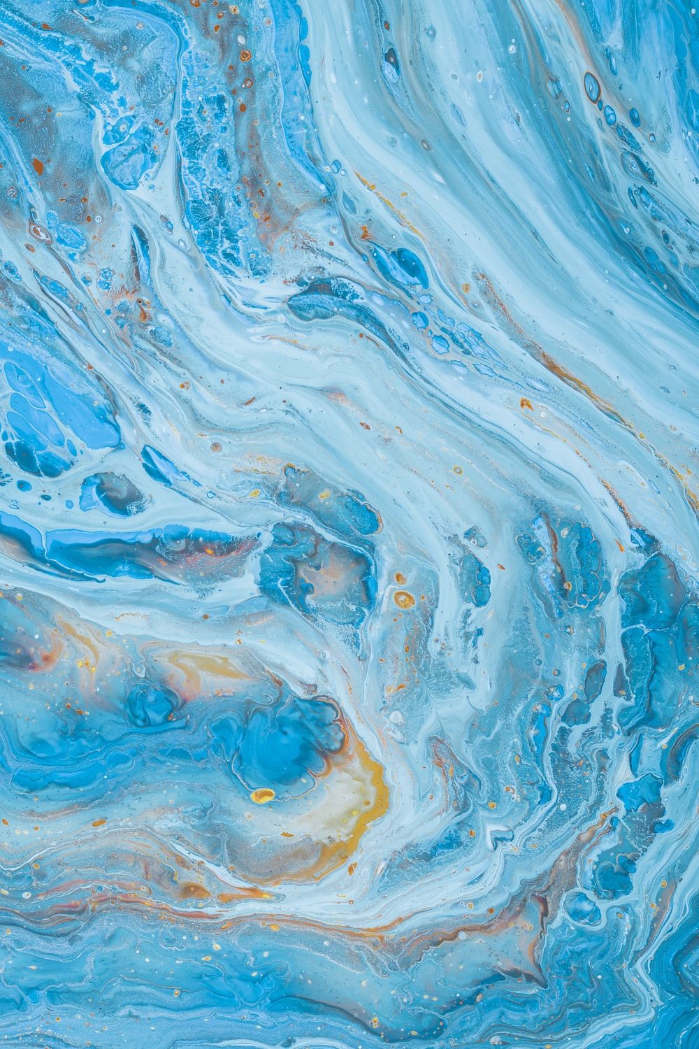 Acrylic Pouring Picture. Download Free Image