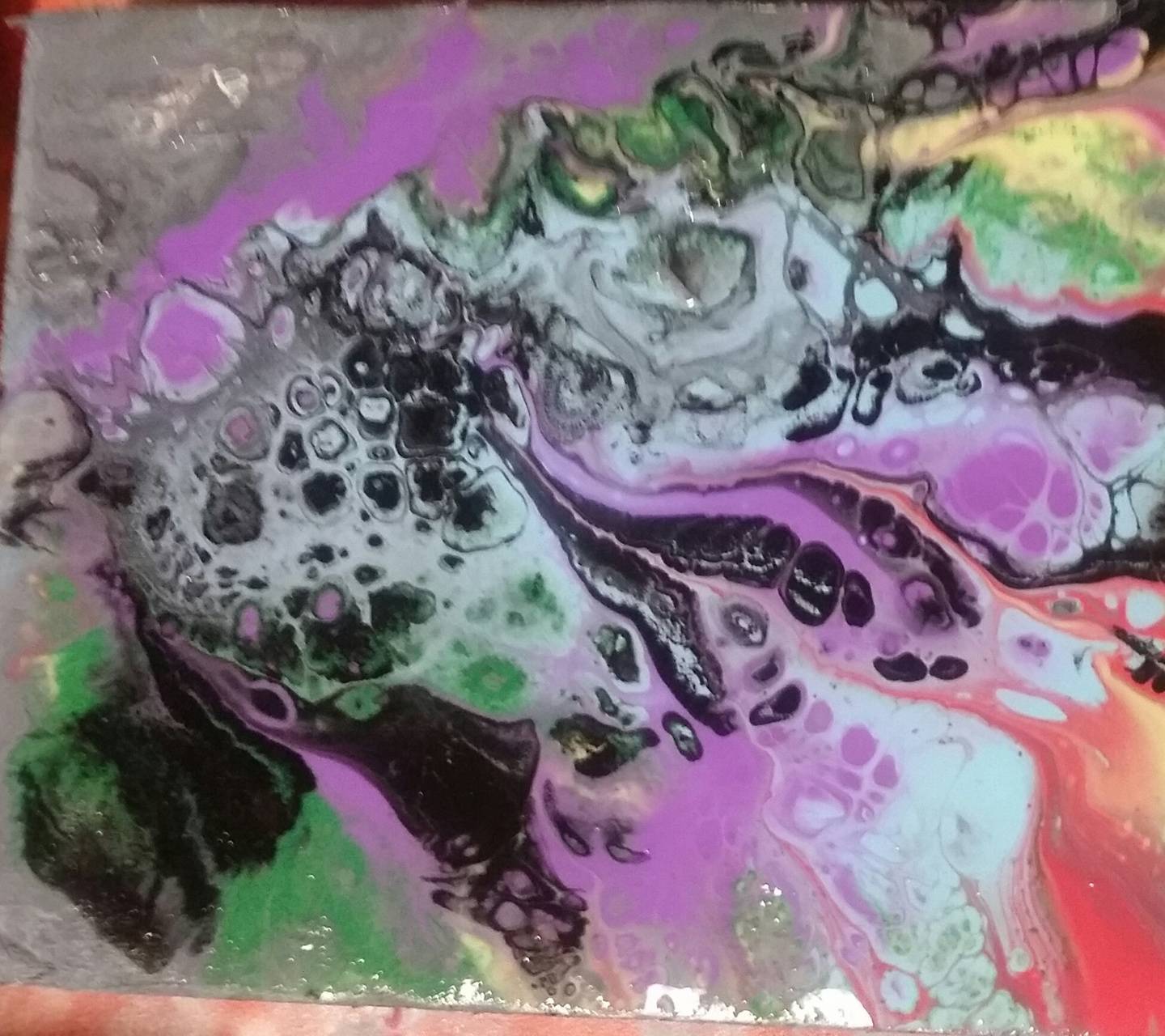 Acrylic Pour Wallpapers - Wallpaper Cave