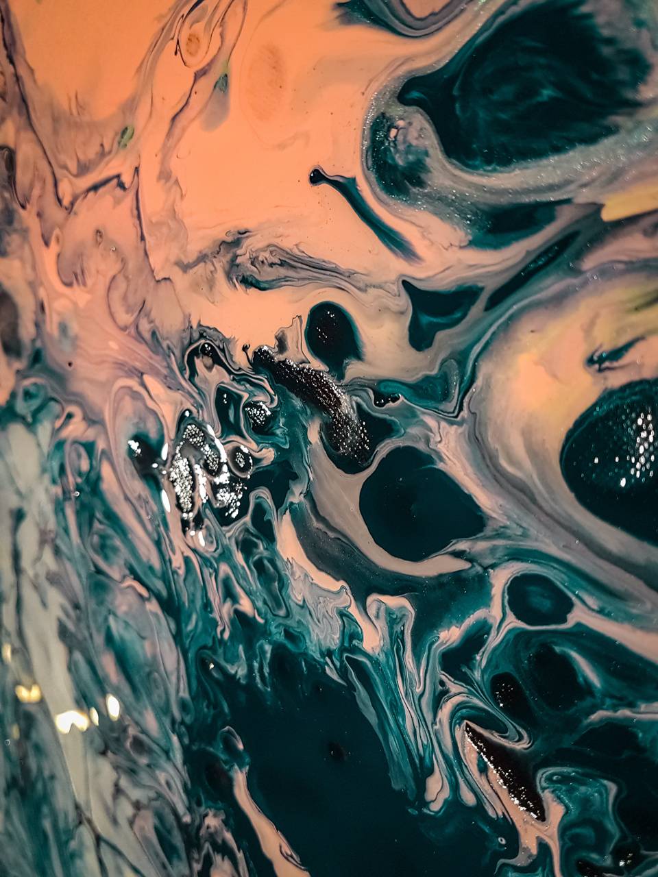 Download Acrylic pour Wallpaper HD